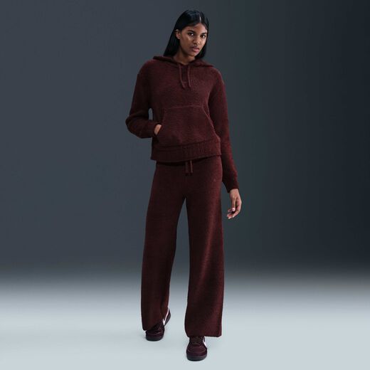 Women's Clothing-Nike, Nike Sportswear Phoenix Cosy Bouclé, Women's Slim Knit Trousers