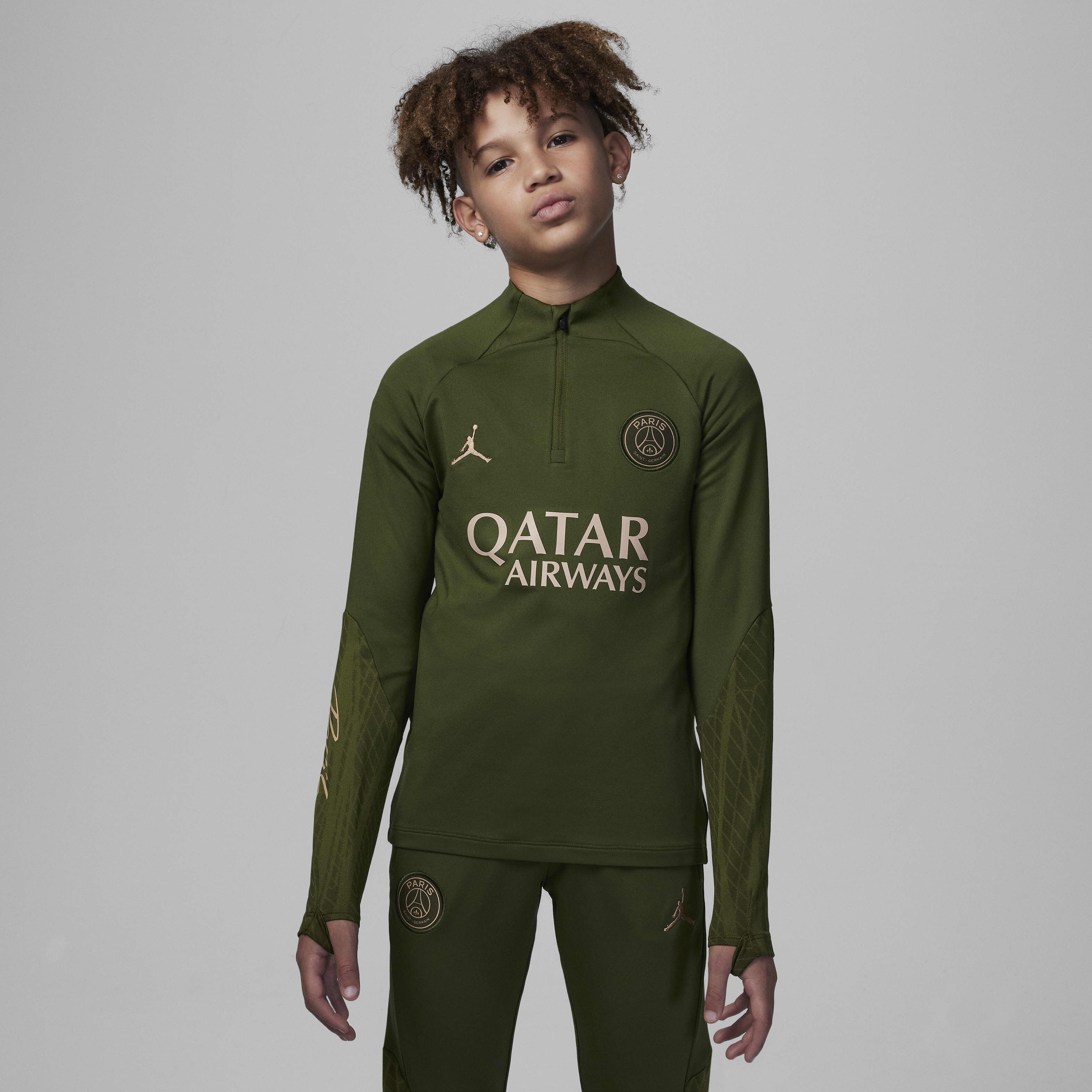 Buy Paris Saint Germain Strike Fourth Older Kids Jordan Dri FIT Football Drill Top Nike Kuwait Official