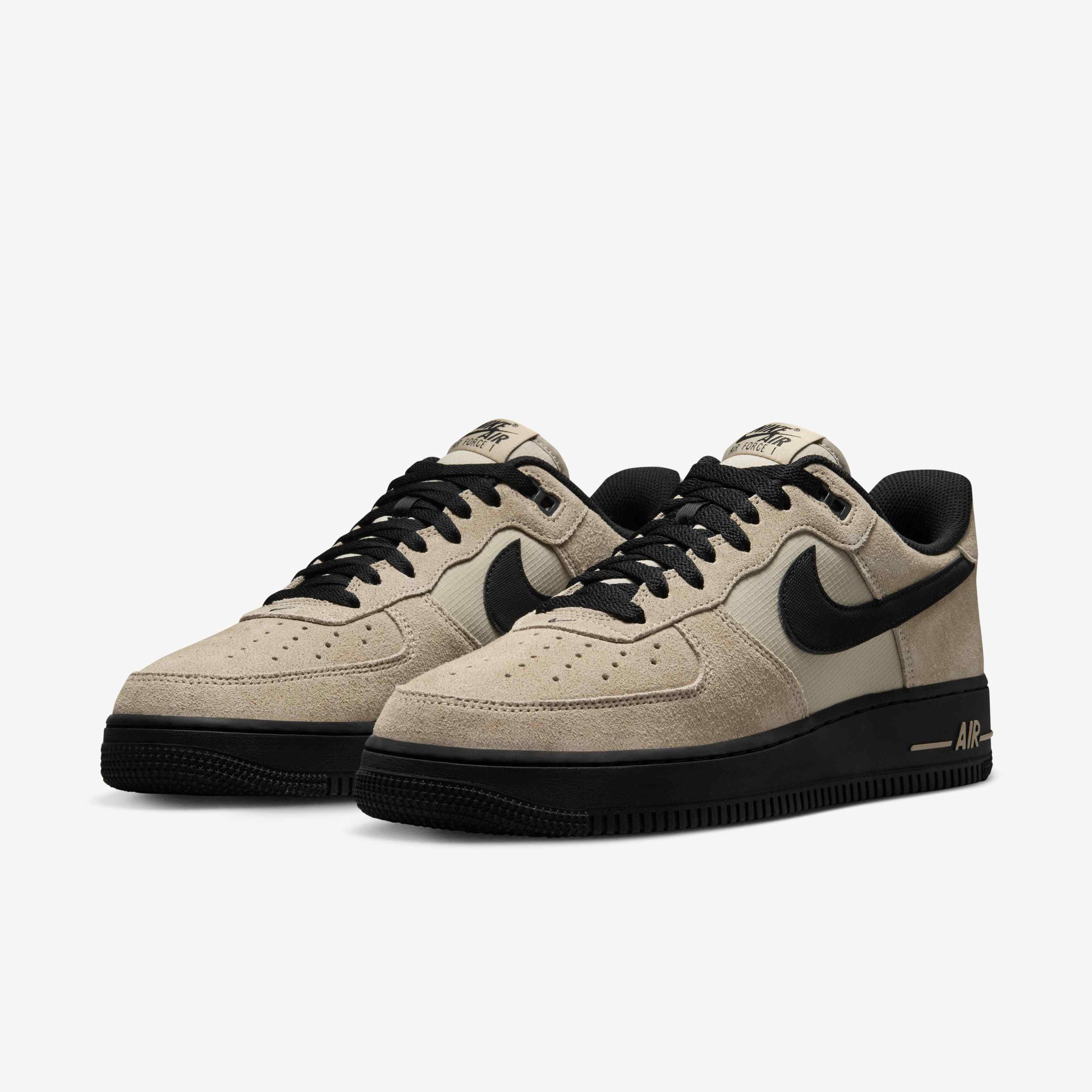 air force 1 wheat black