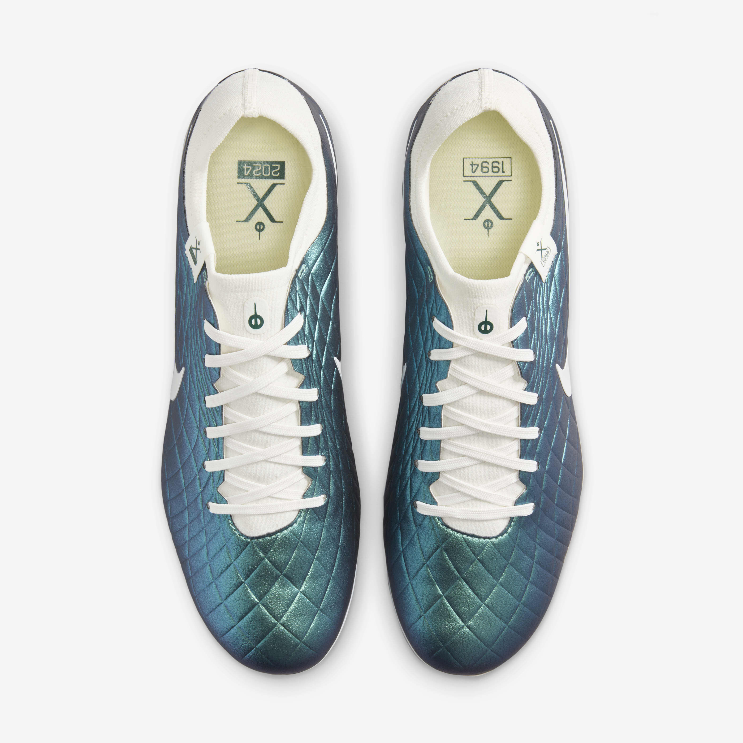 Buy Nike Tiempo Emerald Legend 10 Pro FG Low Top Football Boot Dark Atomic Teal Sail Nike Kuwait Official