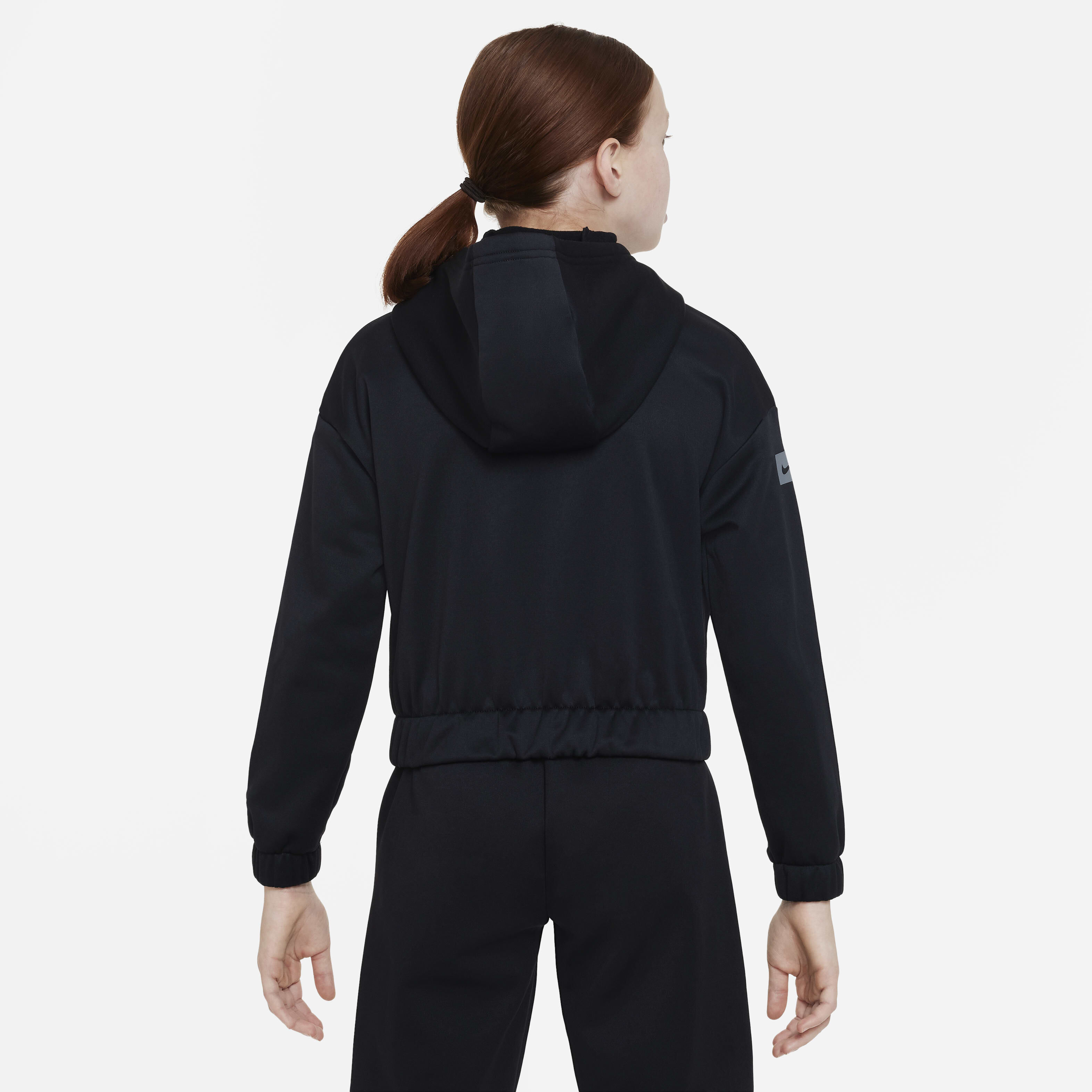 Buy Nike Pro Therma FIT Older Kids Girls Pullover Hoodie Nike Kuwait Official