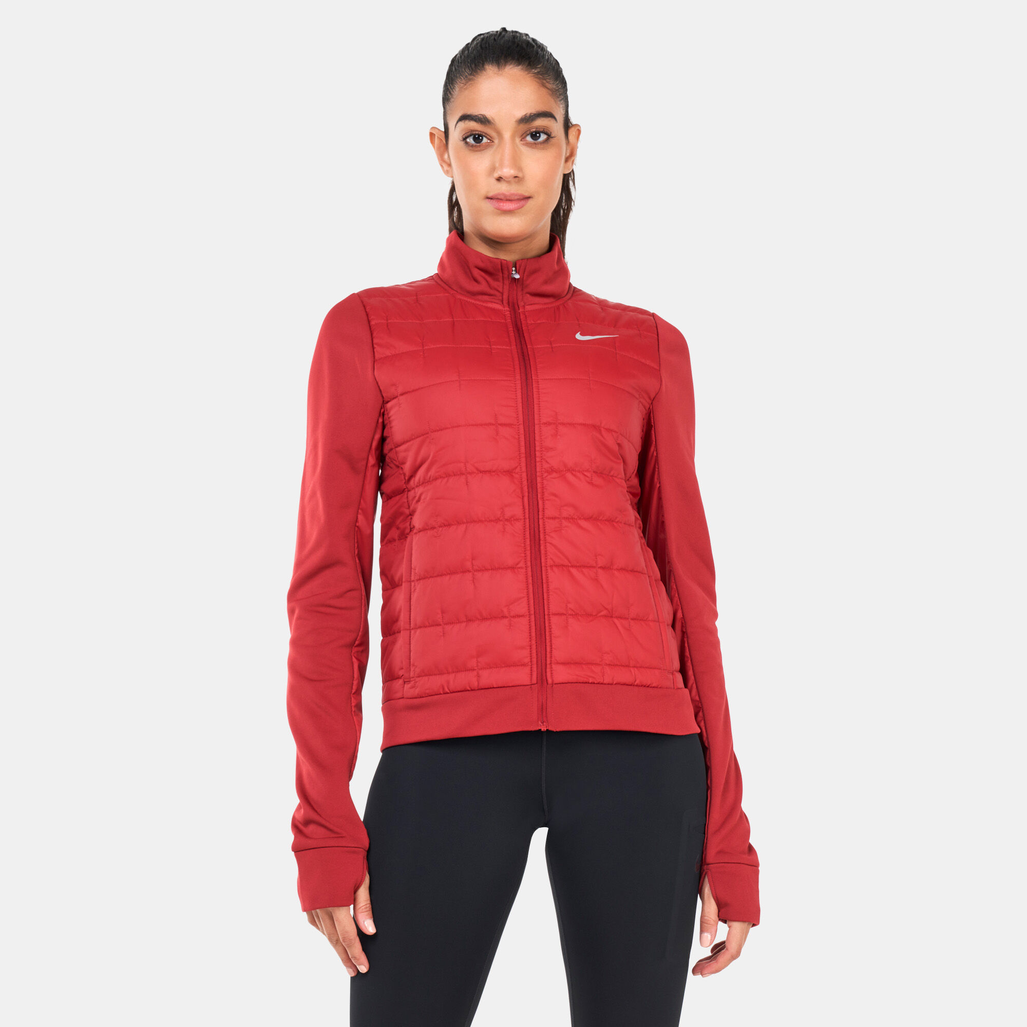 Nike thermore running jacket store