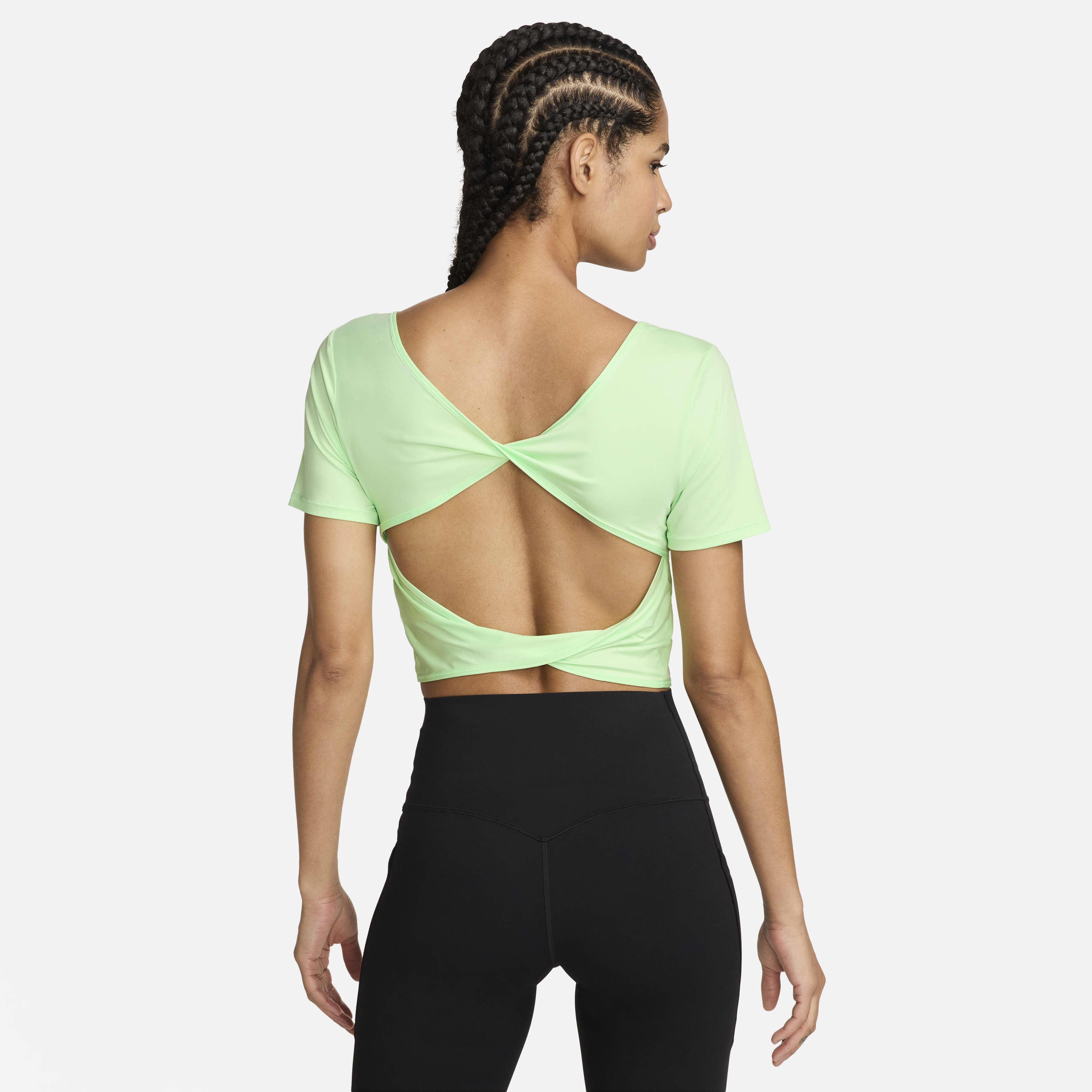 Nike crop top twist hot sale