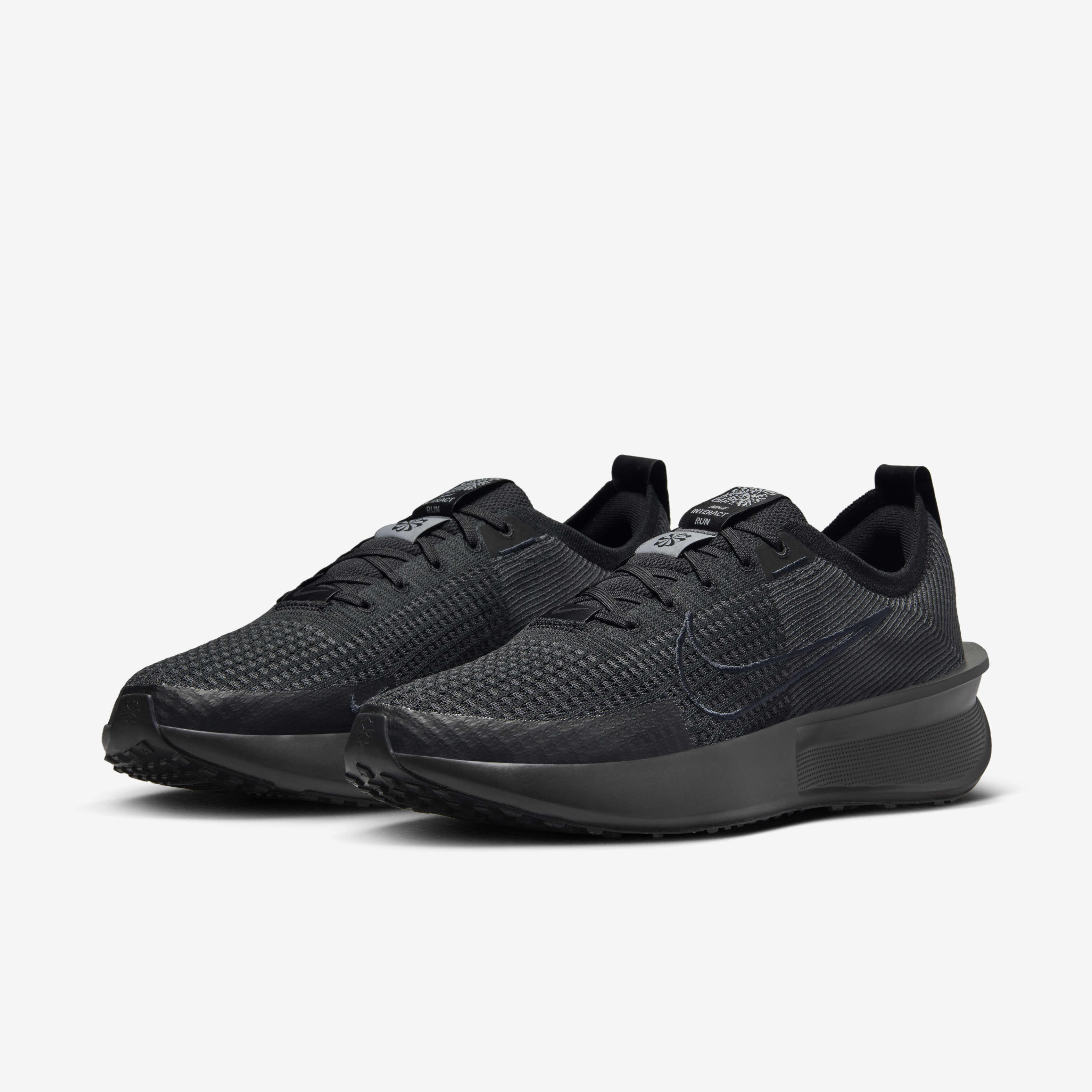 Nike zoom running shoes black shop