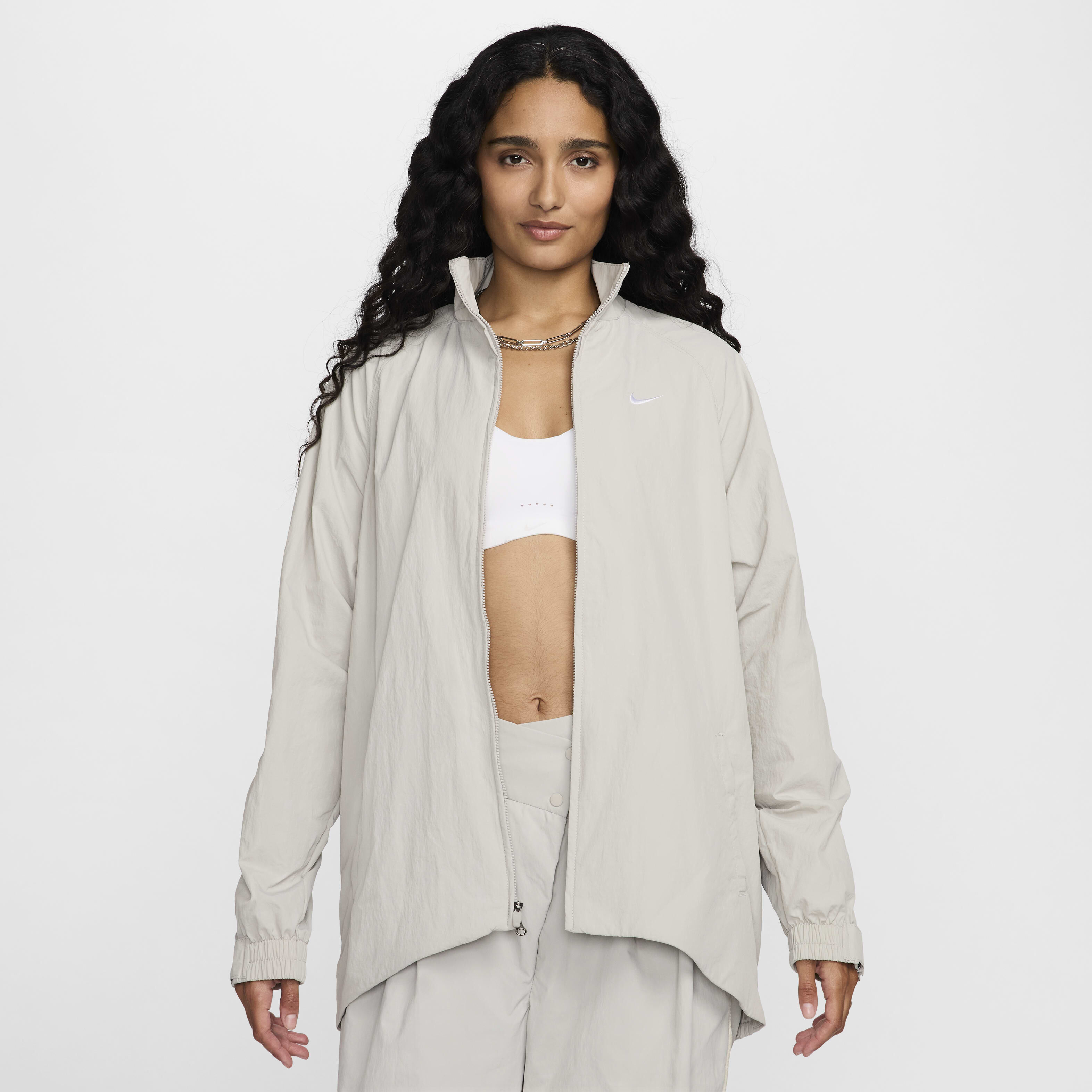Buy Nike Sportswear Collection Women s Oversized Repel Zip Jacket Nike Kuwait Official