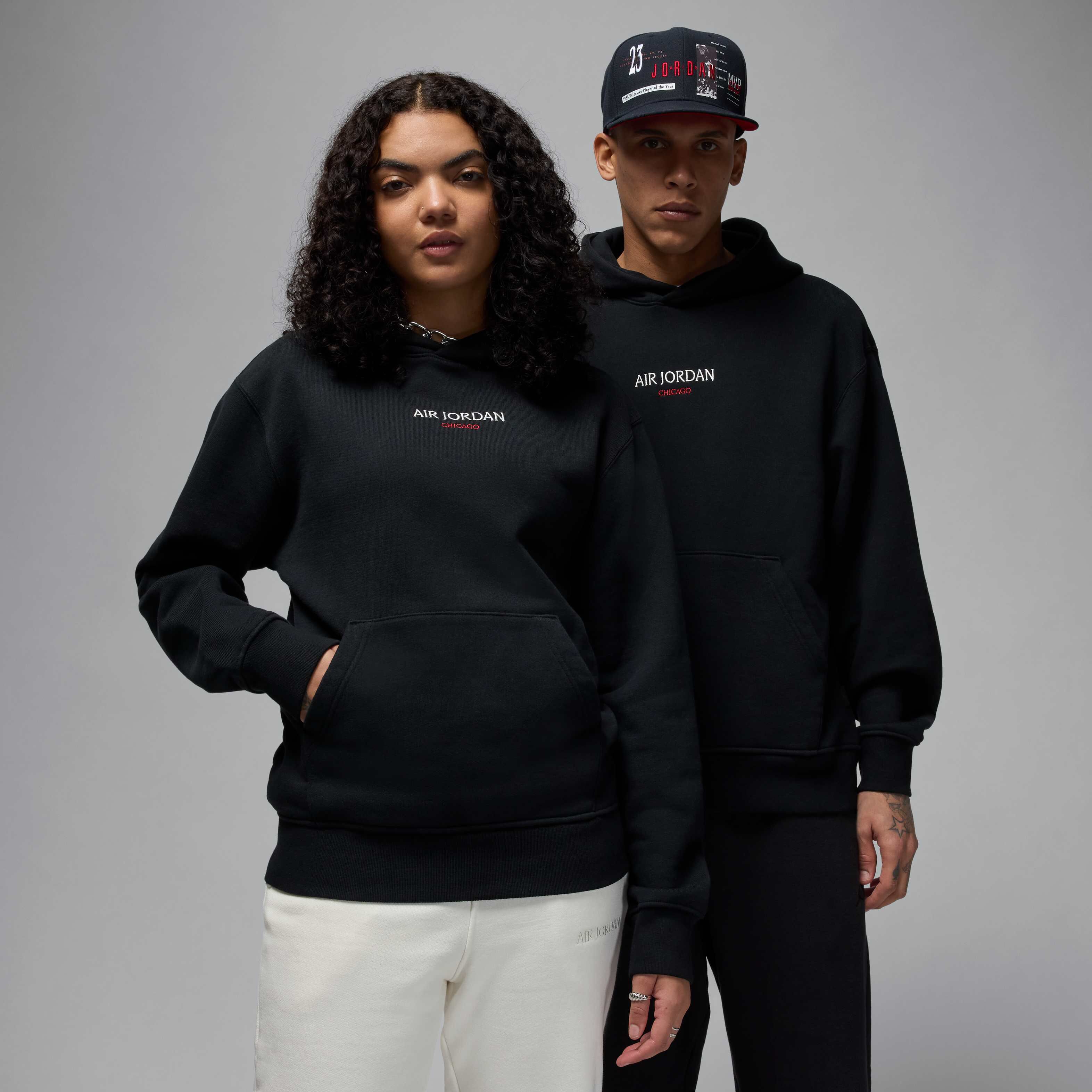 【Nike】Jordan printed fleece hoodie ロゴ プリント パーカー Nike KIDS AIR JORDAN Fleeced Cotton Hoodie with Printed Logo