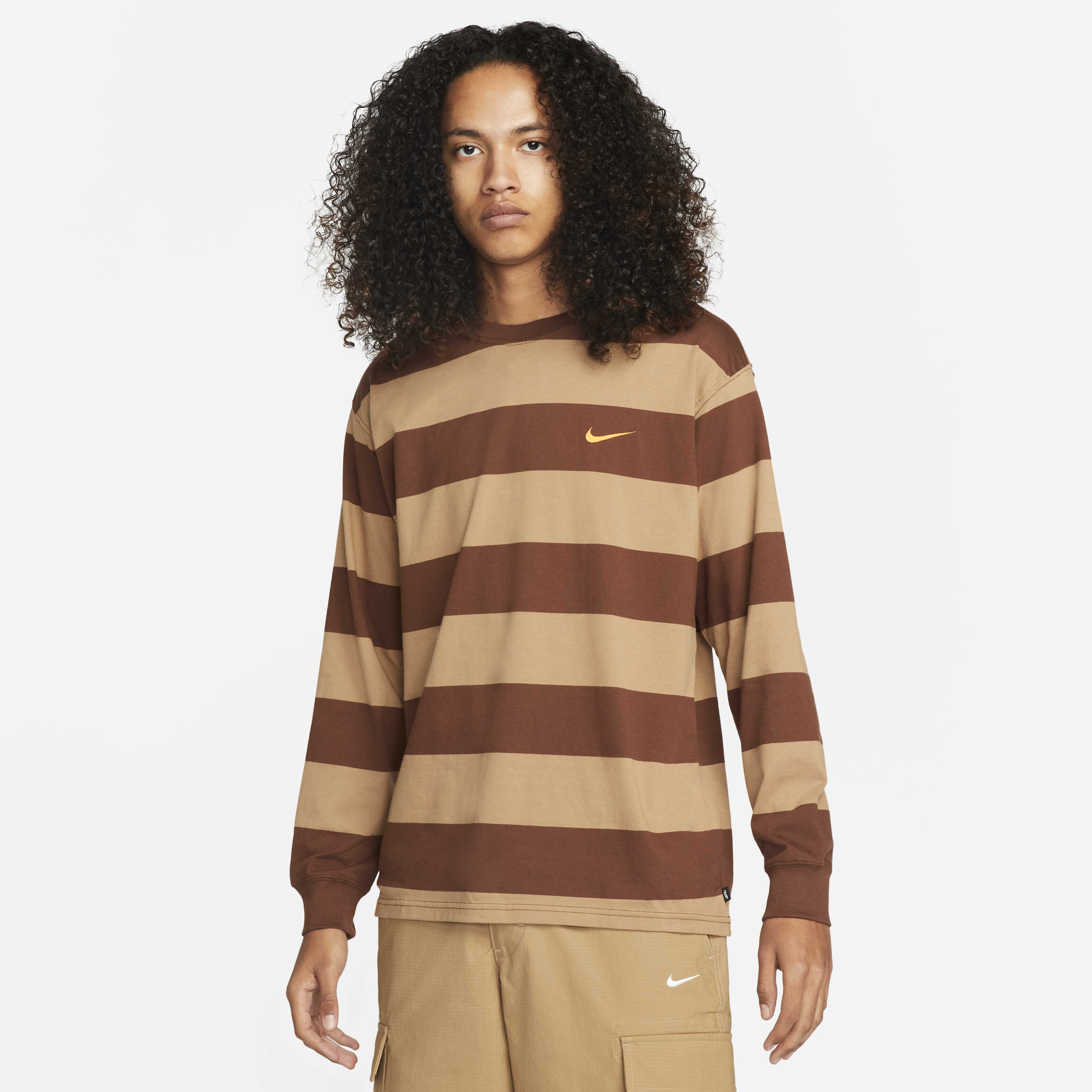 Nike striped long sleeve 2025