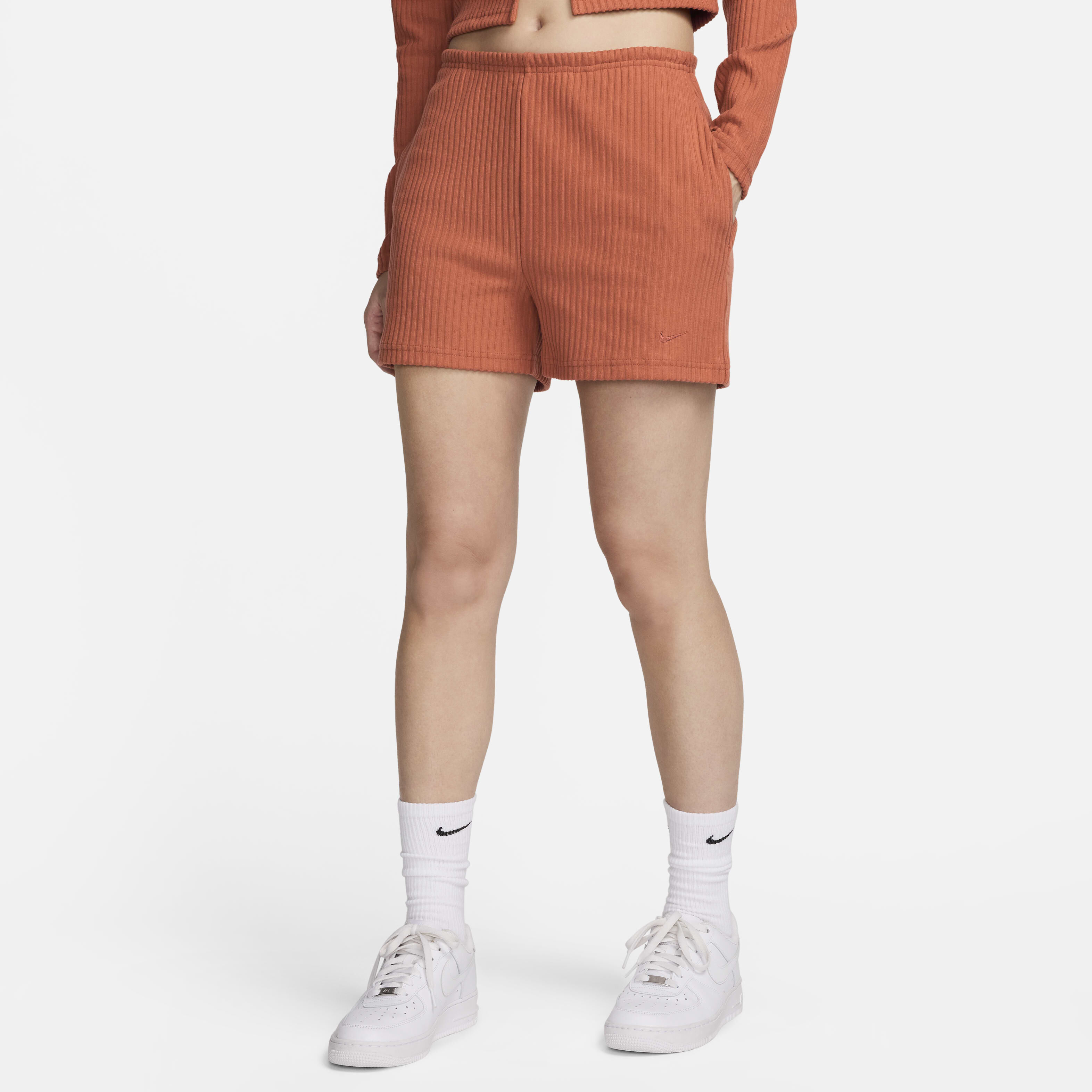 Buy Nike Sportswear Chill Rib Women's High-Waisted Slim 7.5