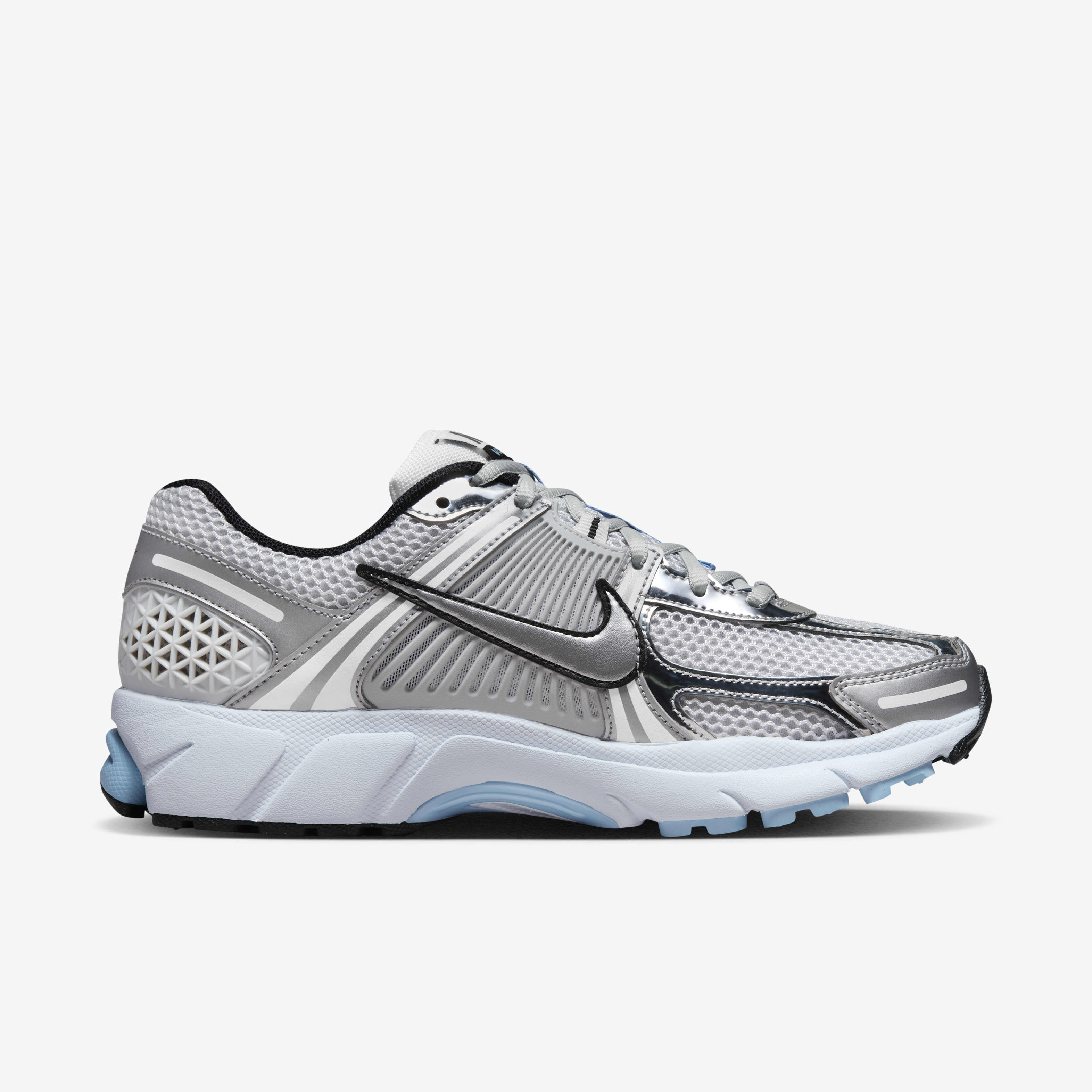 Buy Nike Zoom Vomero 5 Women s Shoes White Pure Platinum Blue Tint Metallic Silver Nike Kuwait Official