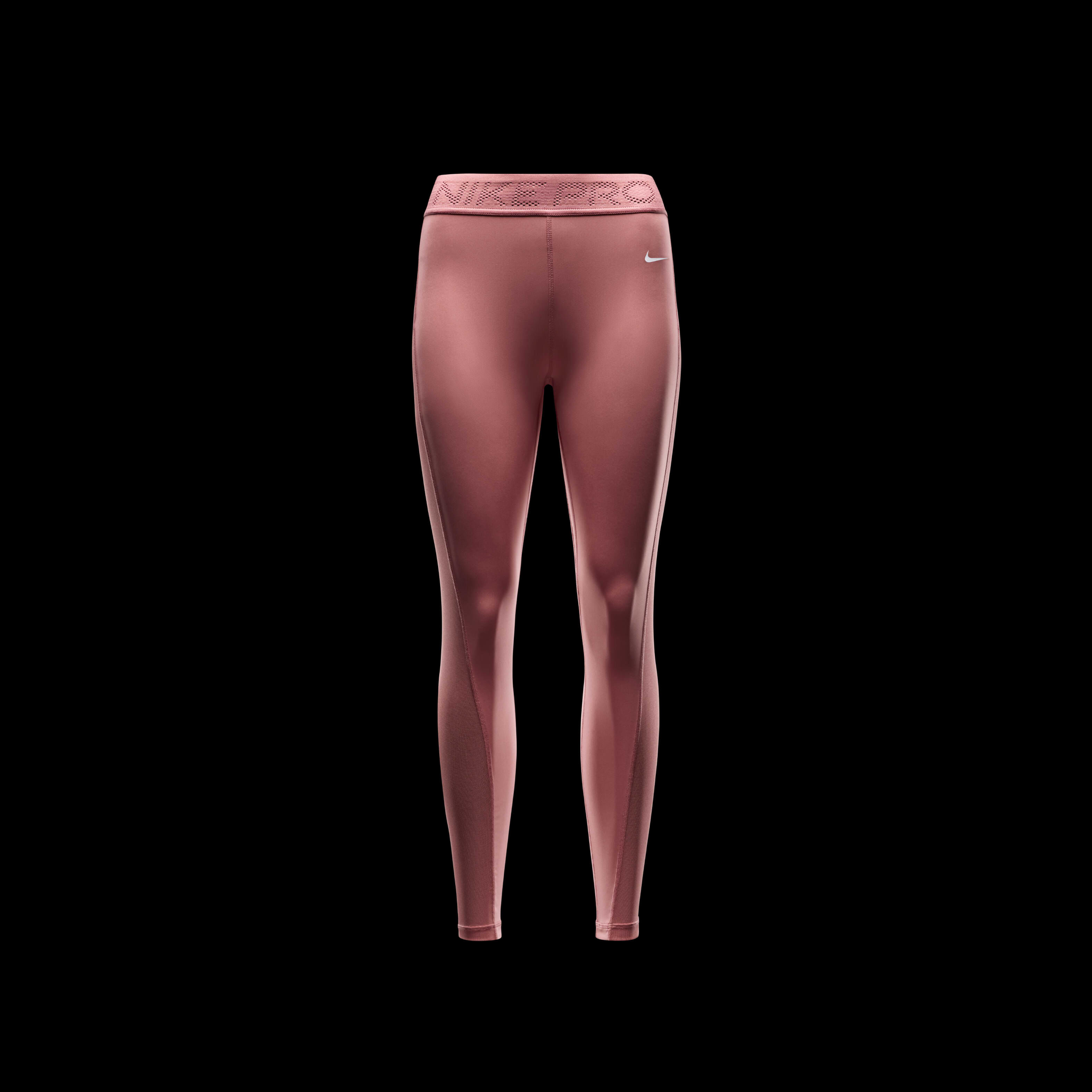 Buy Nike Pro Women s Mid Rise 7 8 Mesh Panelled Leggings Nike Kuwait Official