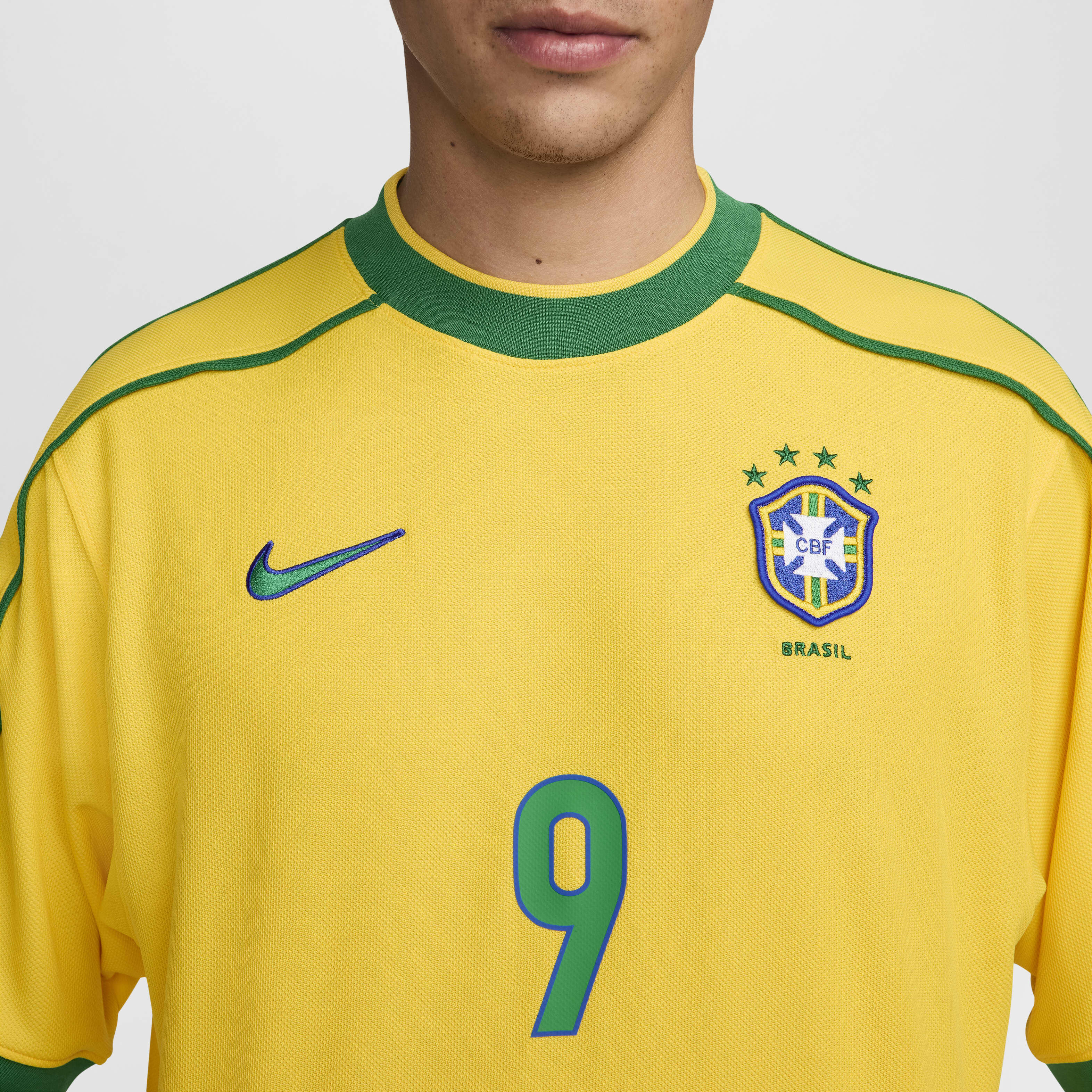 Buy Brazil 1998 Reissue Men's Nike Football Replica Shirt
