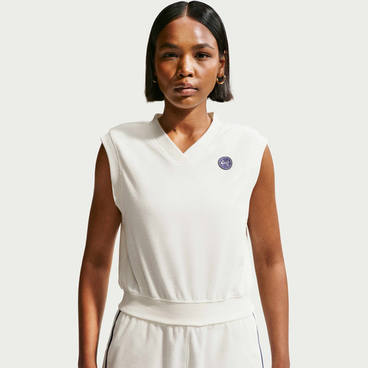 Women's Sleeveless Tank Tops-Nike, Nike Sportswear Chill Terry, Women's Tank Top