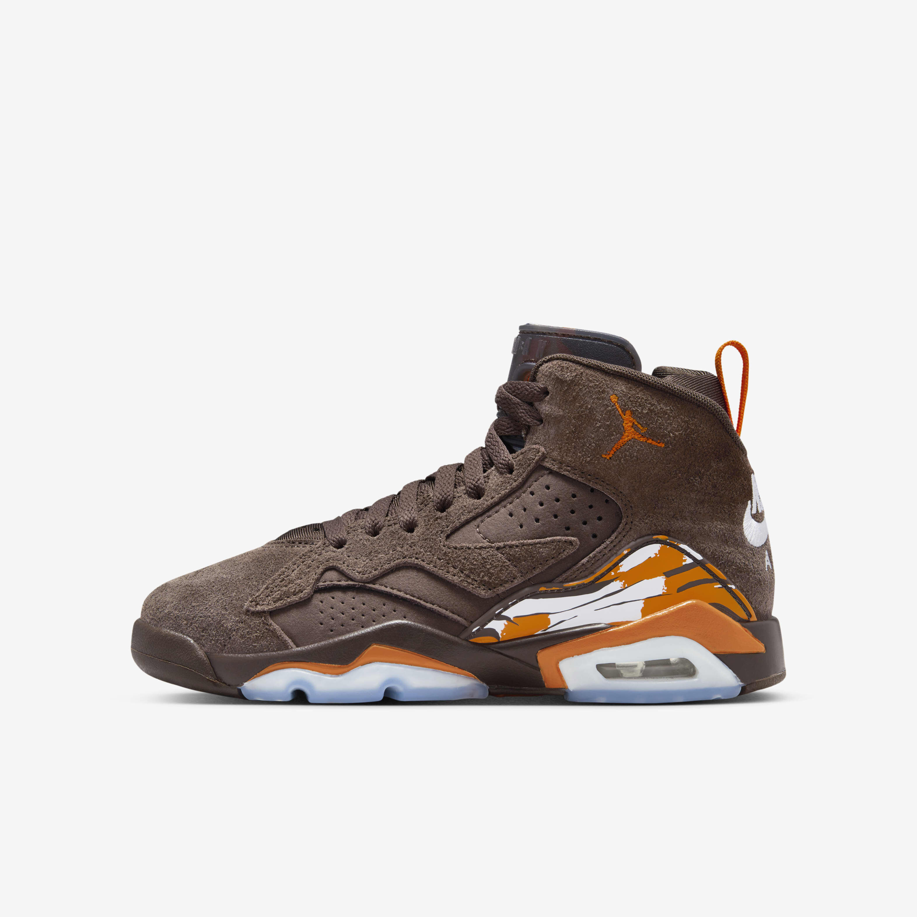 Buy Jumpman MVP Older Kids' Shoes - Track Brown/White/Magma Orange