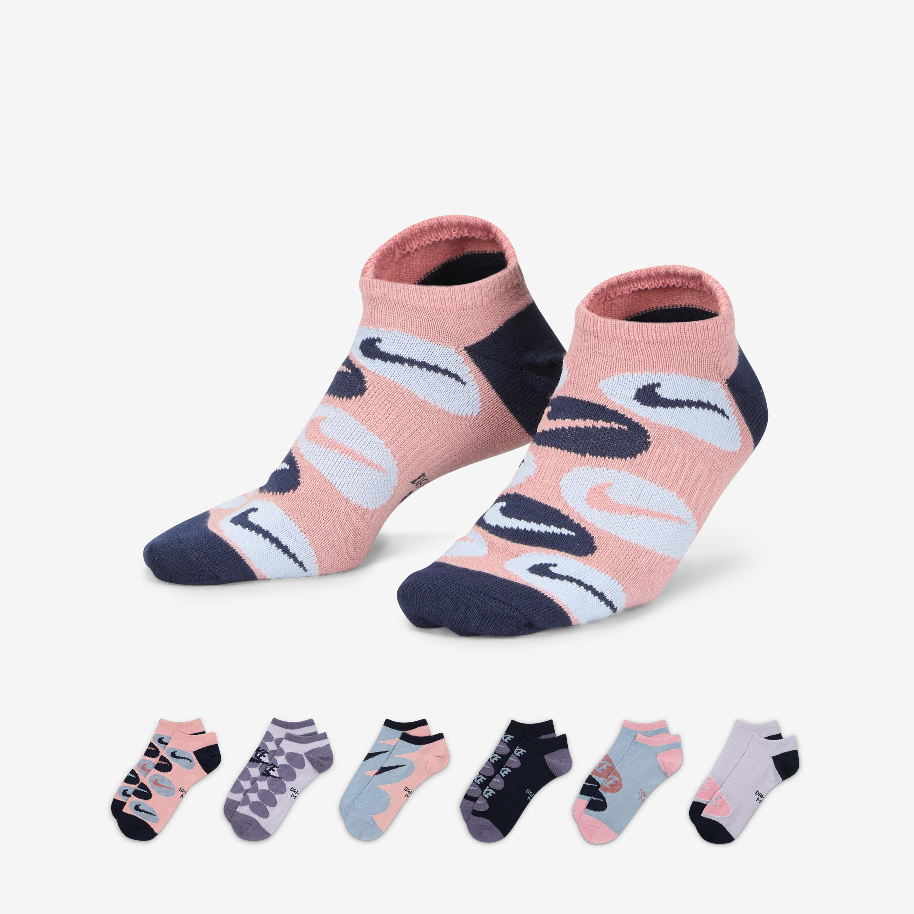 Buy Nike Everyday Lightweight Training No Show Socks 6 Pairs Nike Kuwait Official