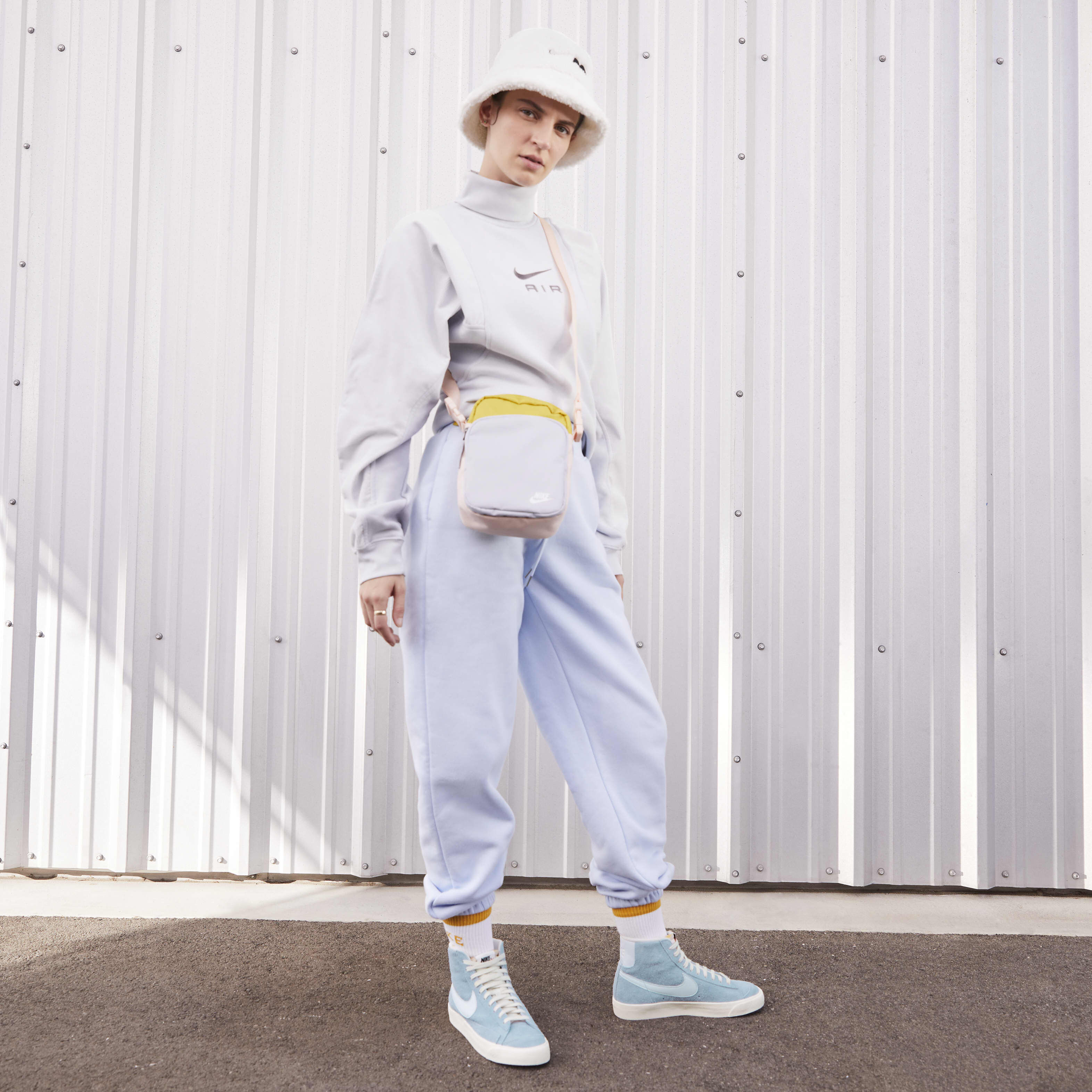 Buy Nike Blazer Mid '77 Vintage Women's Shoes Blue Whisper/Sail - Main Image