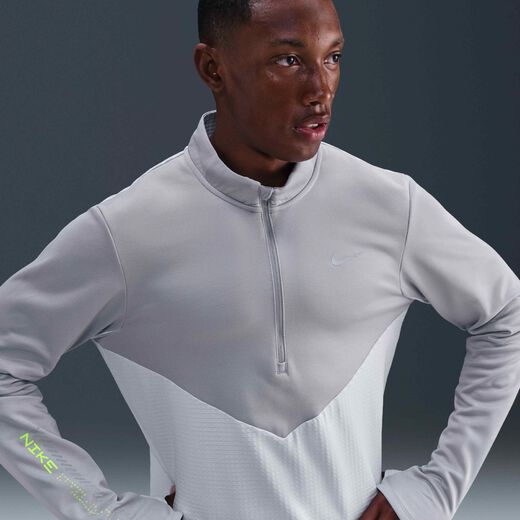 Running Tops & T-Shirts-Nike, Nike Pacer, Men's Winterized 1/2-Zip Running Top