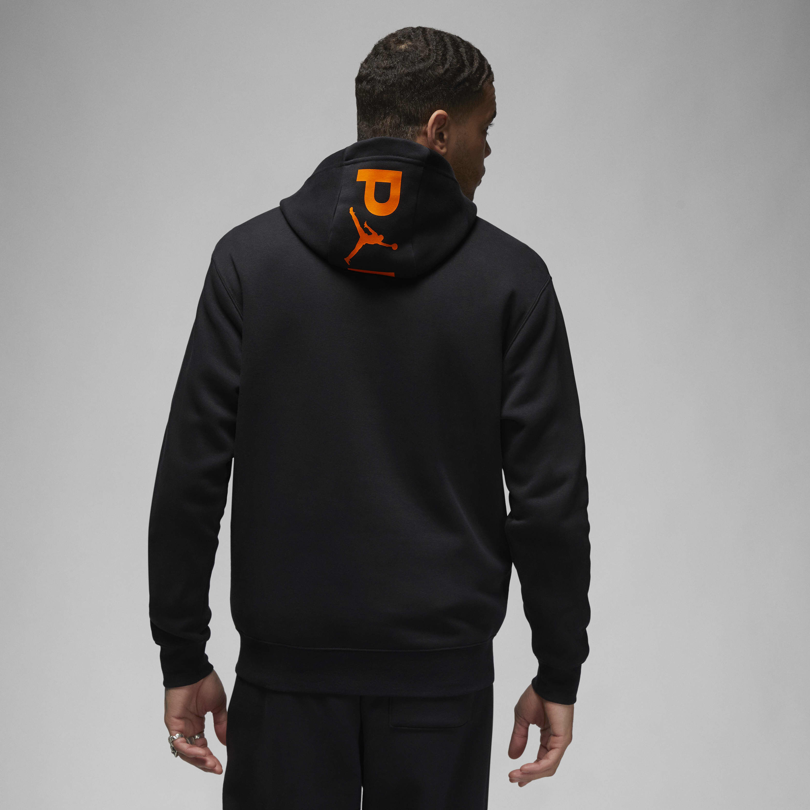 Buy Paris Saint-Germain Men's Fleece Pullover Hoodie - Black