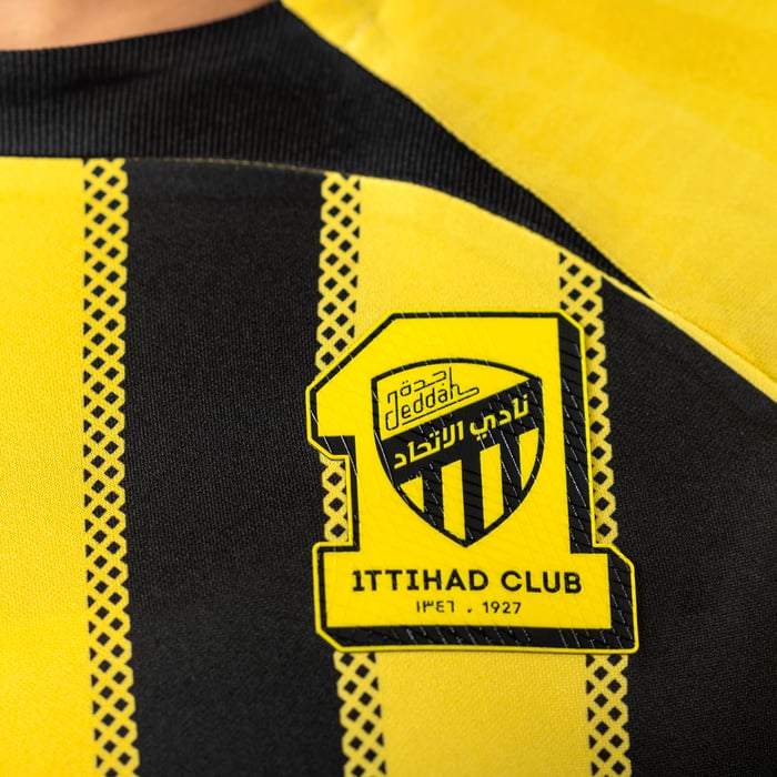 Al-Ittihad F.C. 2024/25 Stadium Home Jersey image number 4 Al-Ittihad F.C. 2024/25 Stadium Home Jersey image number 4