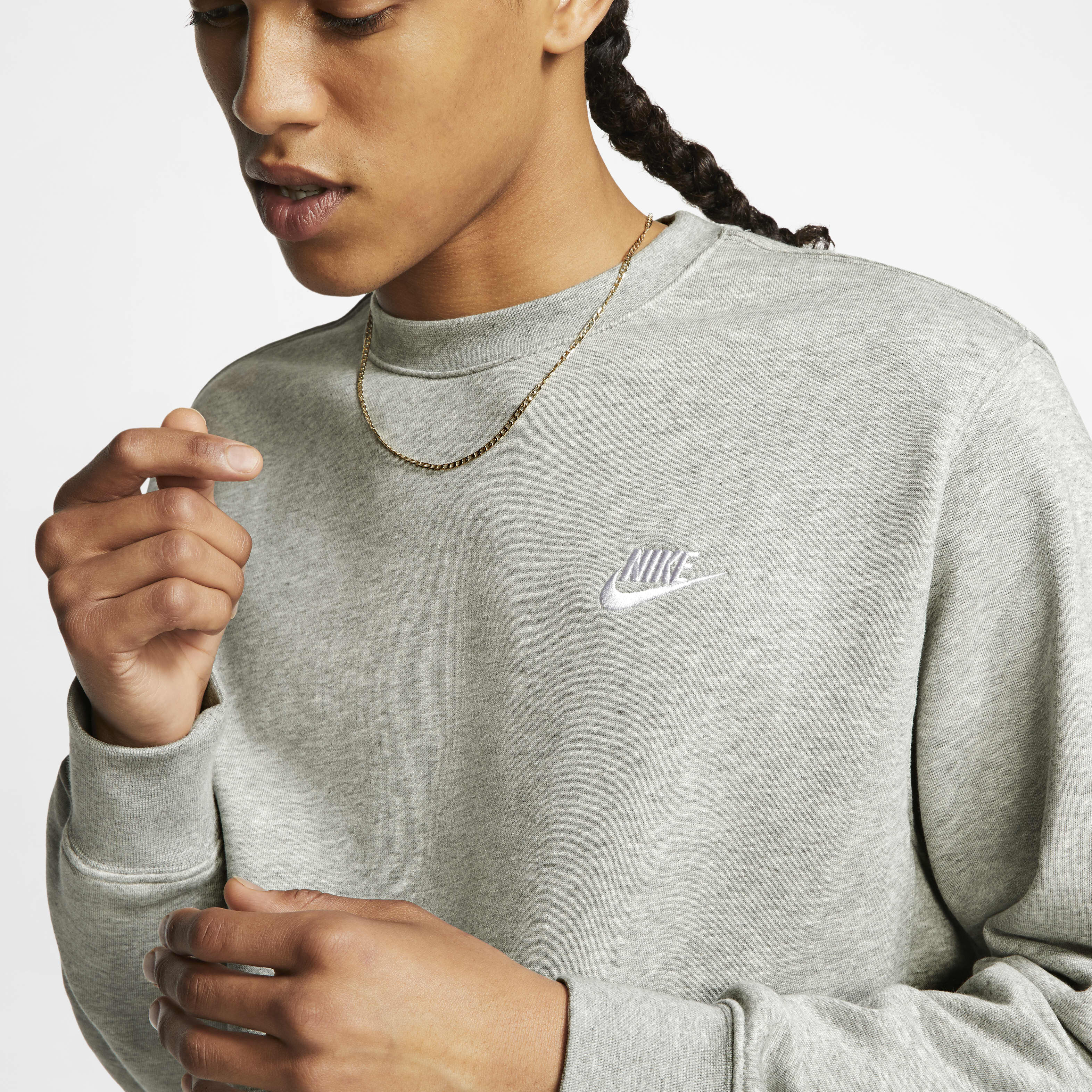 Nike sportswear french terry crew top