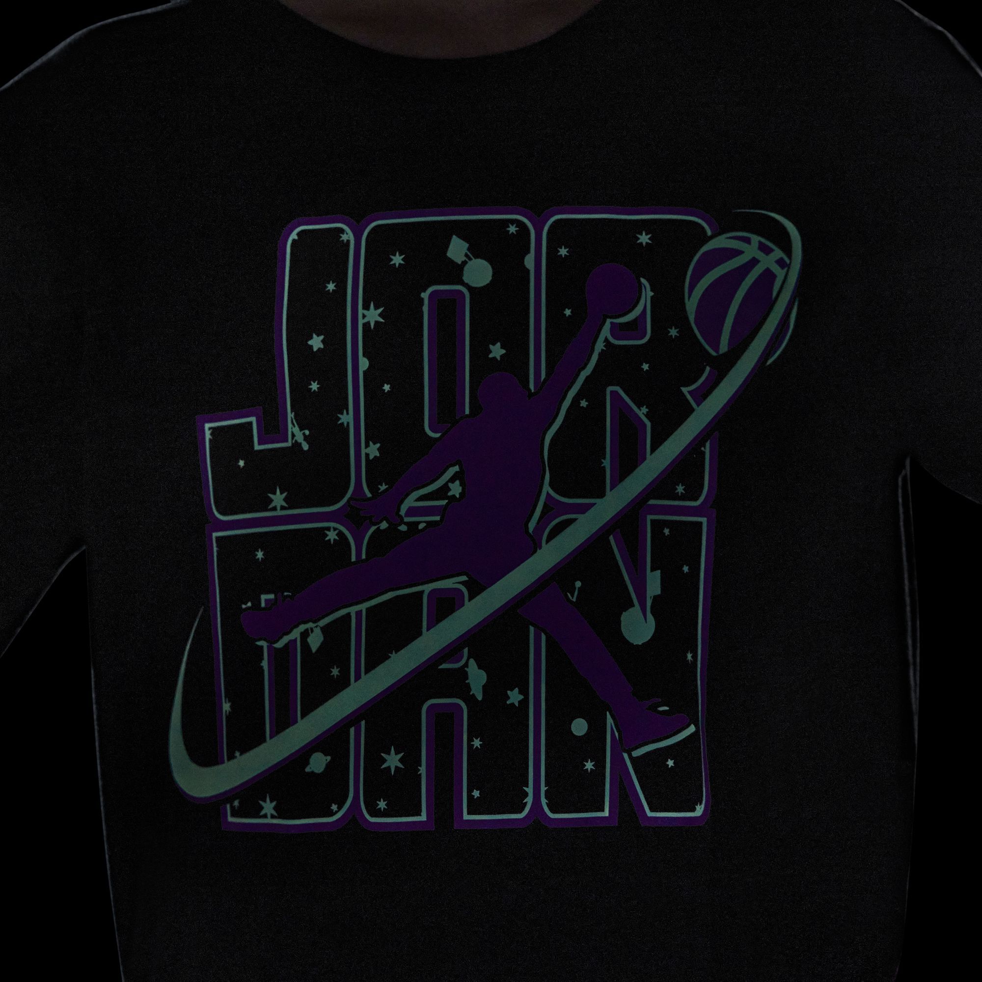 Buy Jordan Big Kids Flight Galaxy Glow T Shirt Nike Kuwait Official