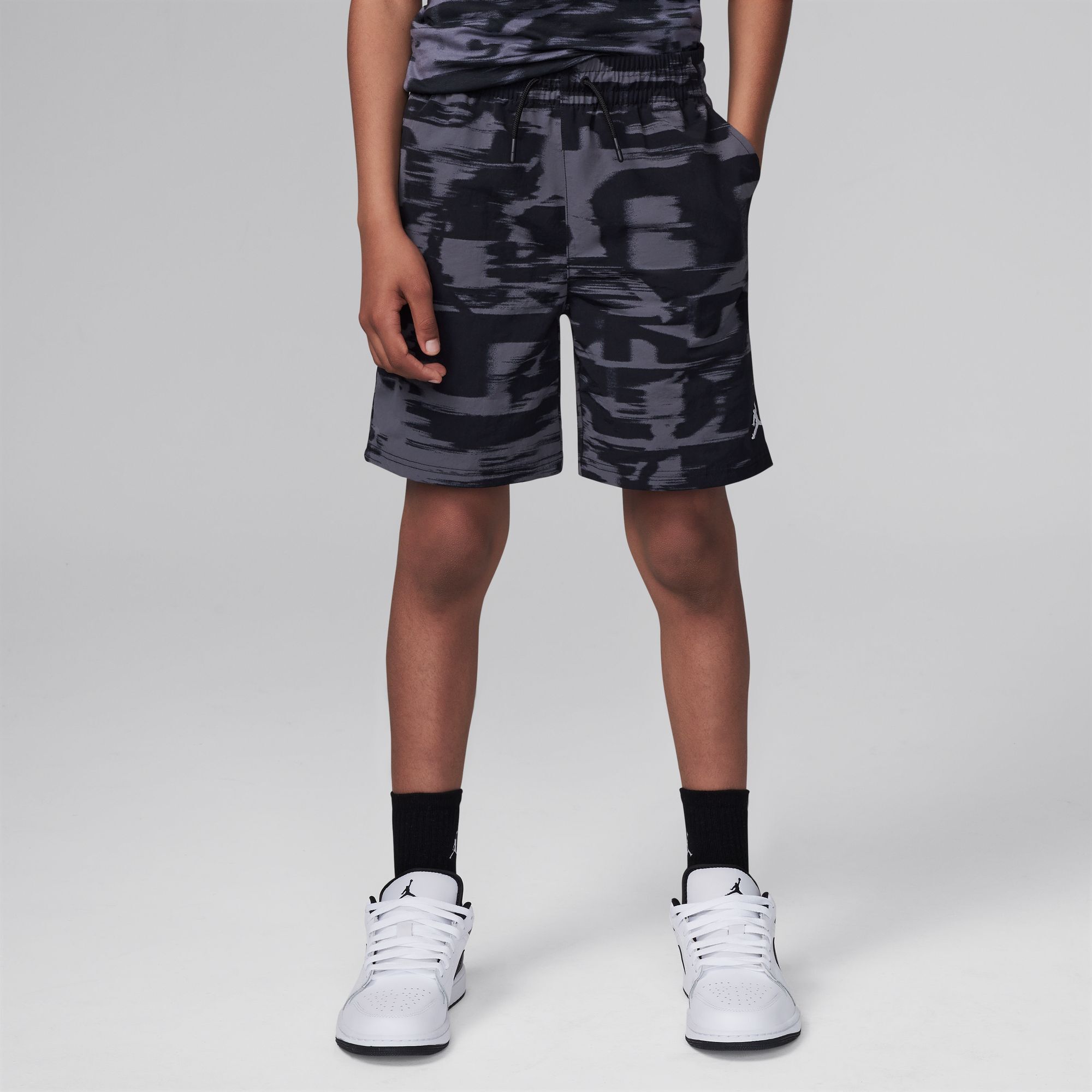 Buy Jordan MJ Flight MVP Big Kids' Printed Woven Shorts - Black