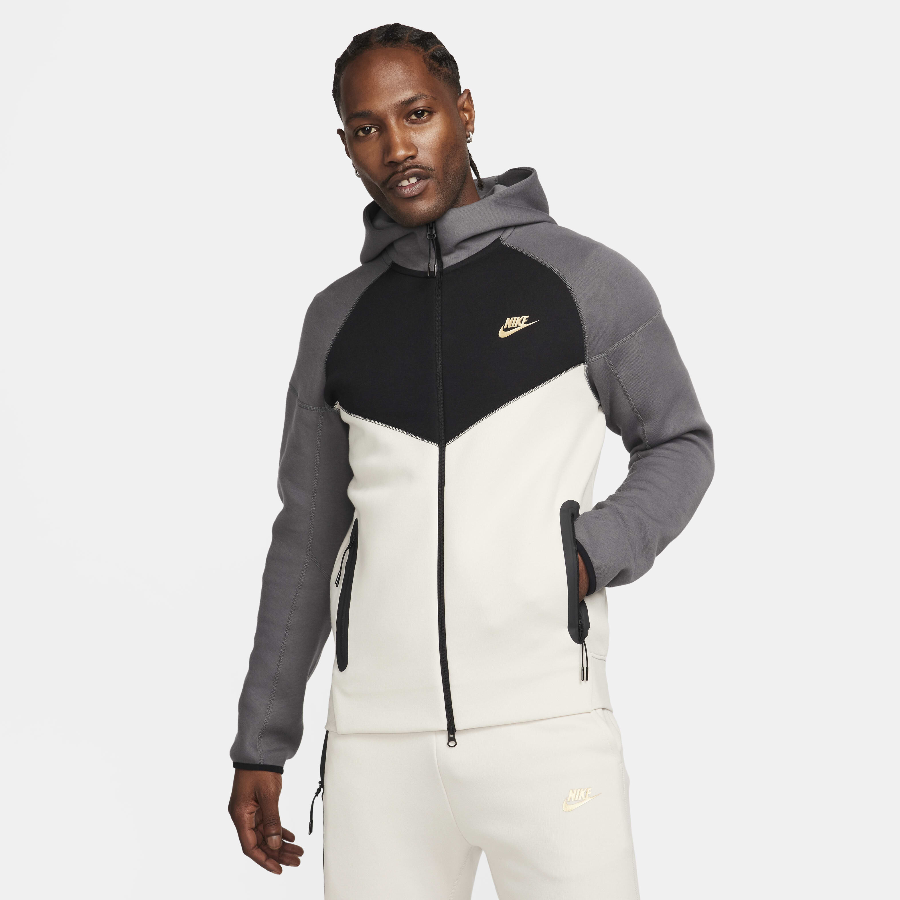 Buy Nike Sportswear Tech Fleece Windrunner Men s Full Zip Hoodie Nike Kuwait Official