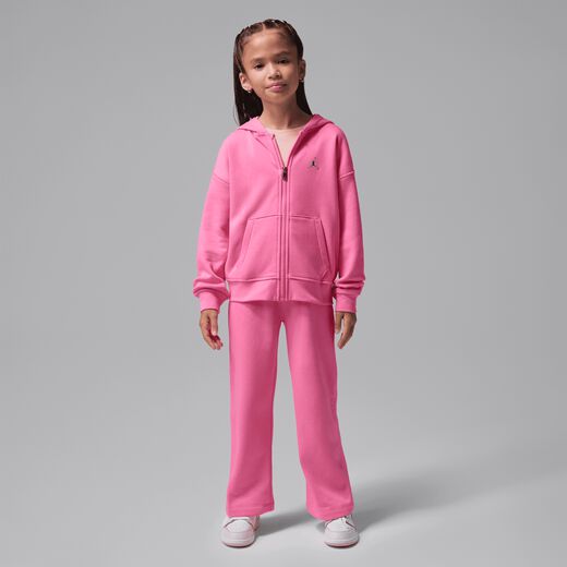 Sets-JRDN, Jordan Brooklyn Fleece, Little Kids' 2-Piece Full-Zip Hoodie Set