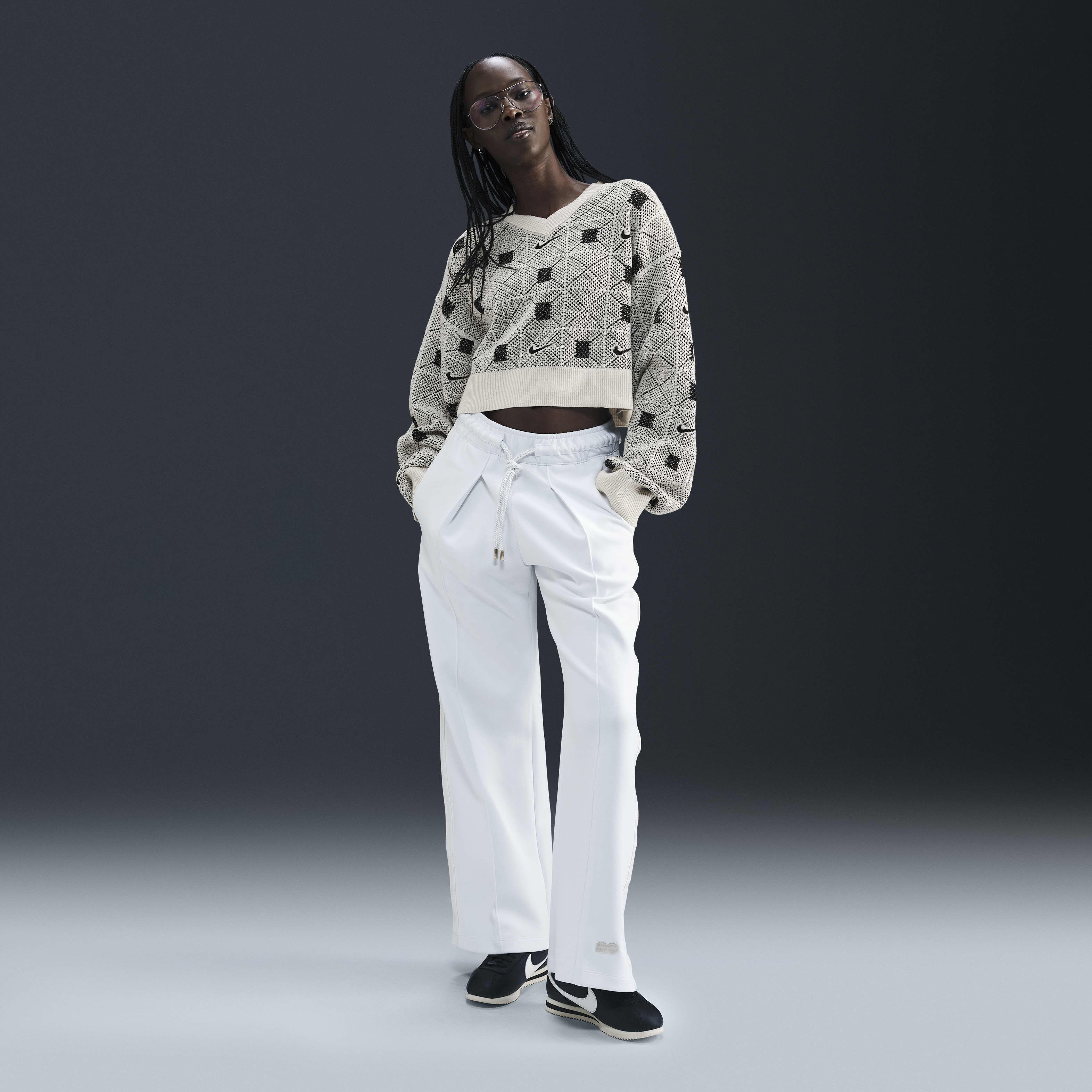 Buy Naomi Osaka Women's Engineered Knit Jumper - Pale Ivory