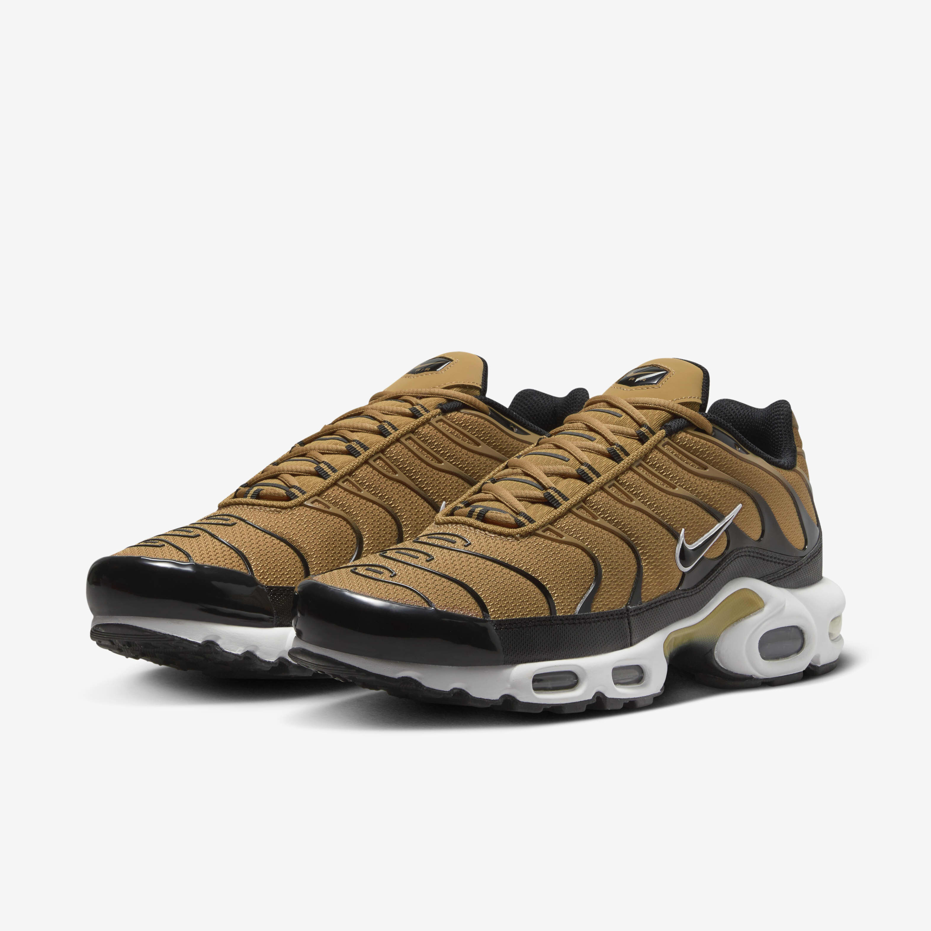 Buy Nike Air Max Plus Men's Shoes Wheat/White/Gum Light Brown