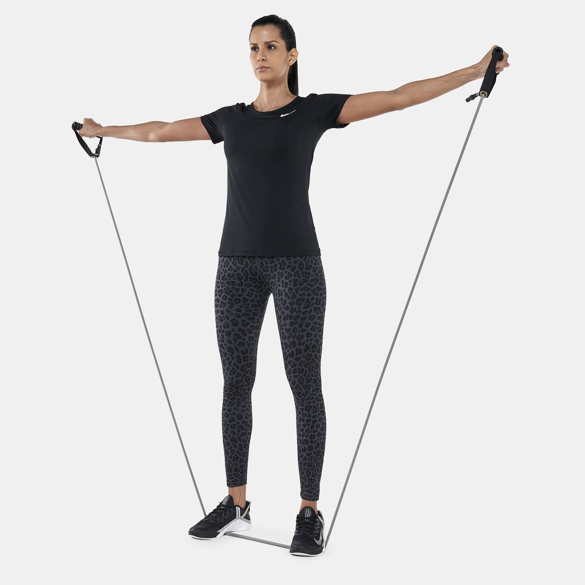 Women's One Dri-FIT Printed Leggings image number 2