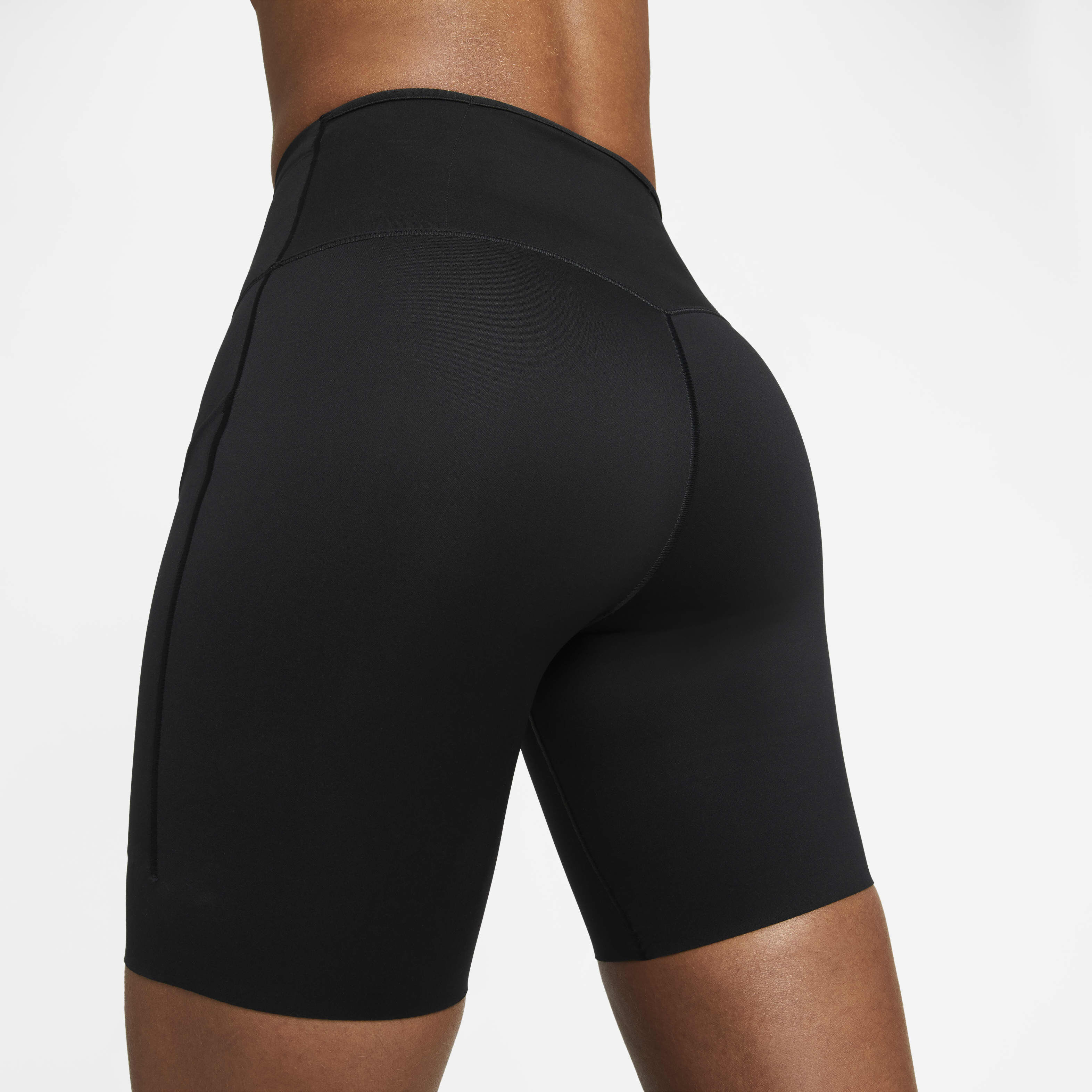 Womens black nike biker shorts deals