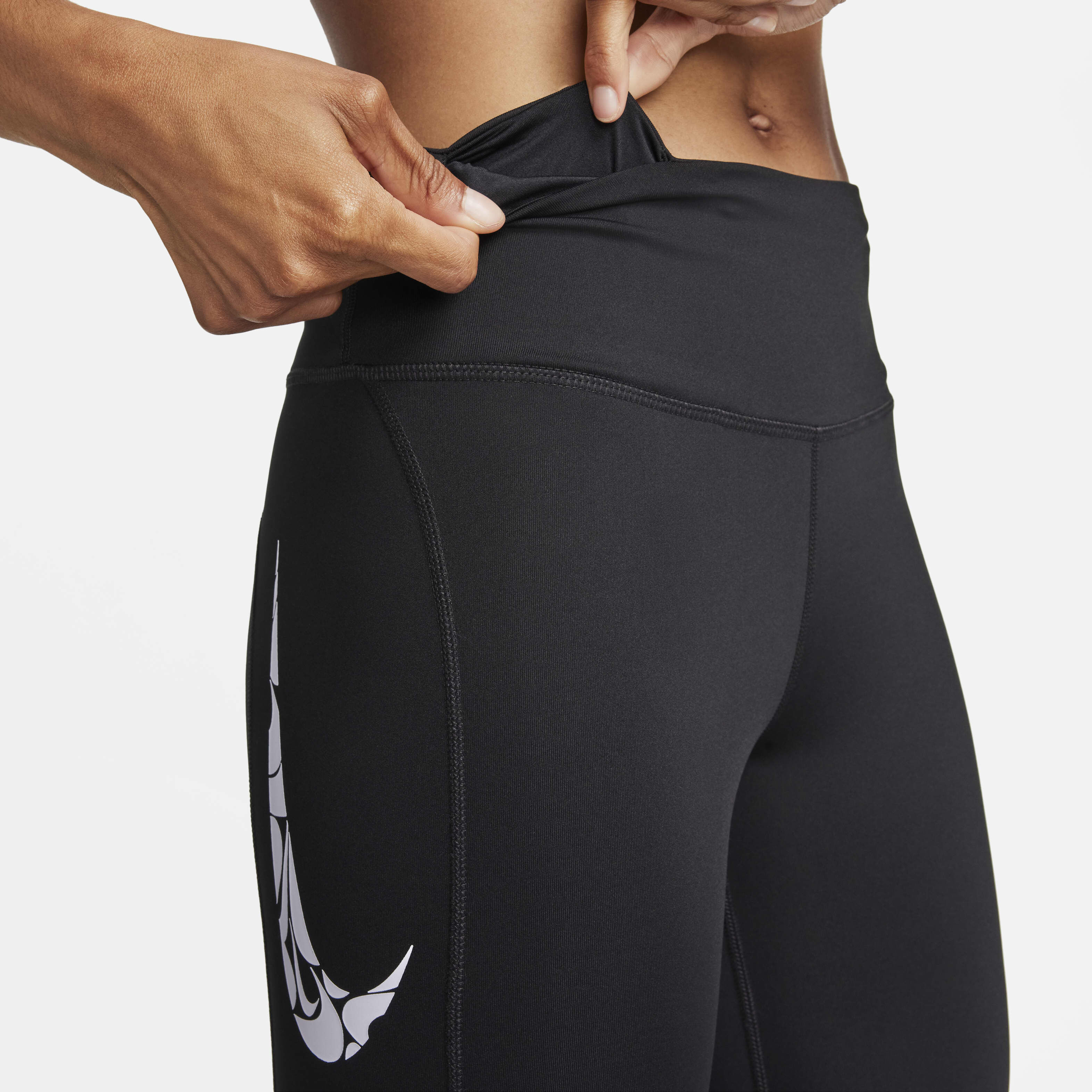 Nike power mid rise tights new arrivals