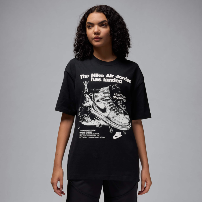 Buy Jordan Women's Oversized Graphic T-Shirt - Black @ Nike Kuwait Buy Jordan Women's Oversized Graphic T-Shirt - Black @ Nike Kuwait
