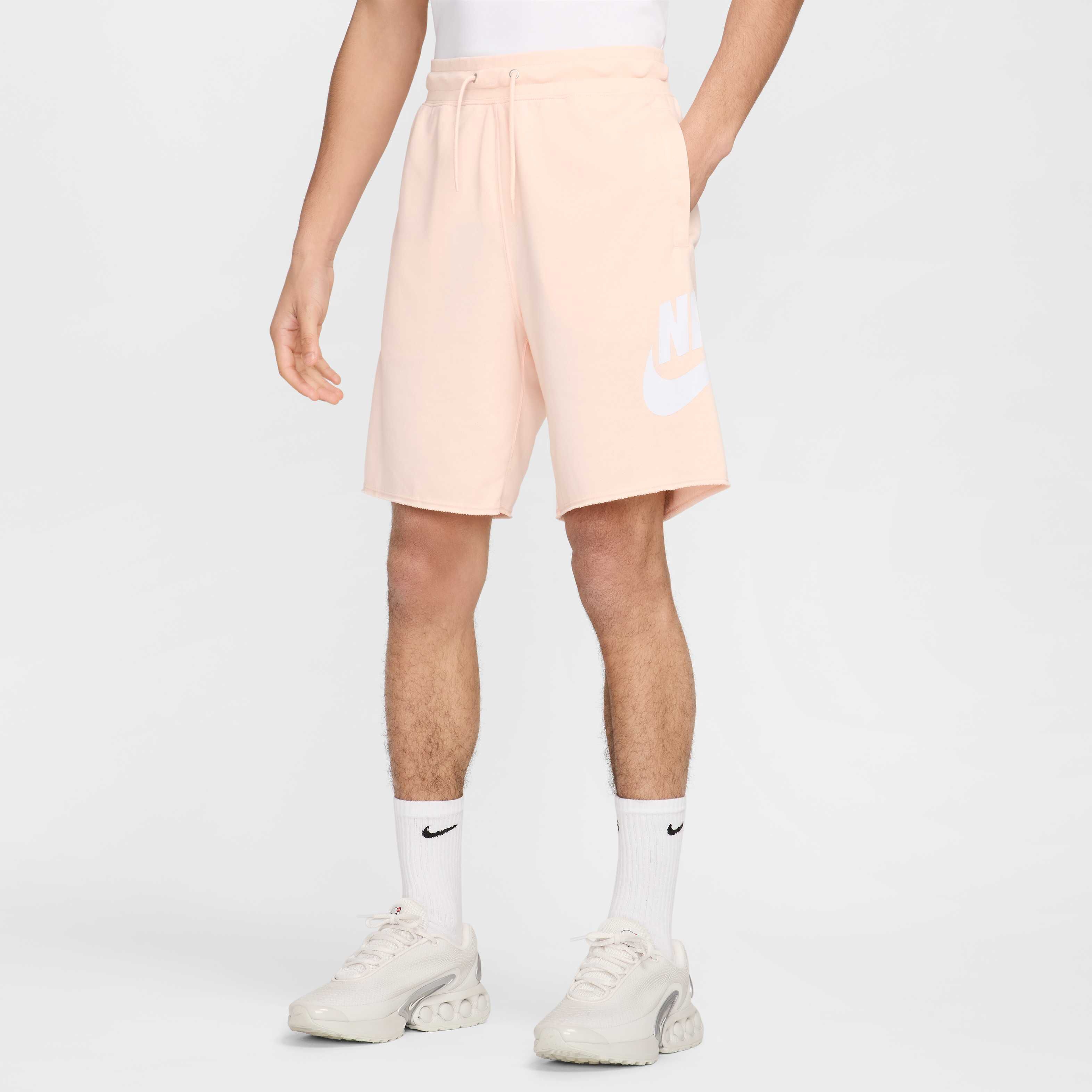 Buy Nike Club Men's French Terry Alumni Shorts Washed Coral