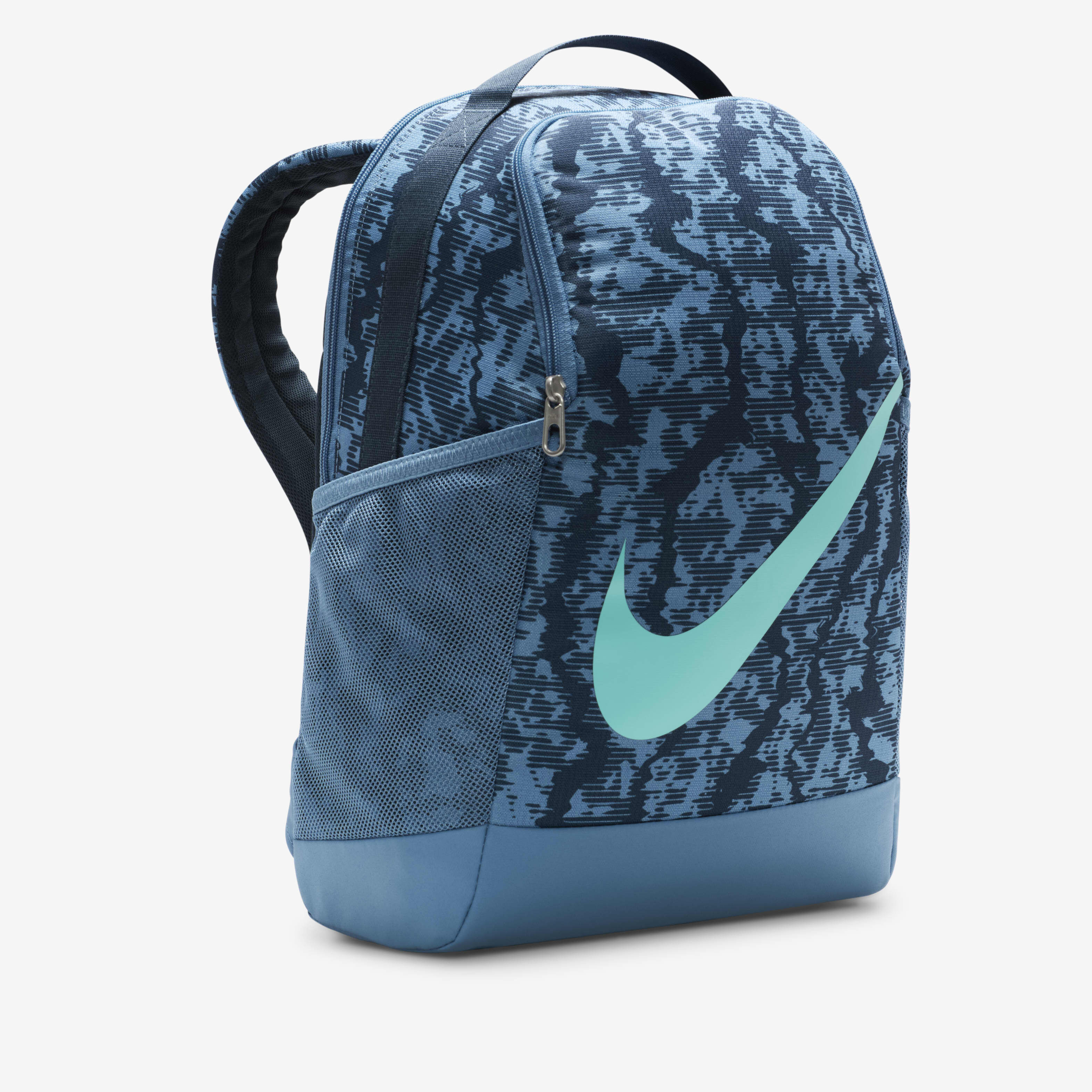 Buy Nike Brasilia Kids Backpack 18L Armoury Navy Aegean Storm Green Frost Nike Kuwait Official