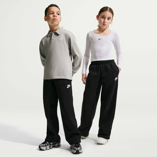 Kids Trousers & Tights-Nike, Nike Sportswear, Kids' Loose Open-Hem Trousers