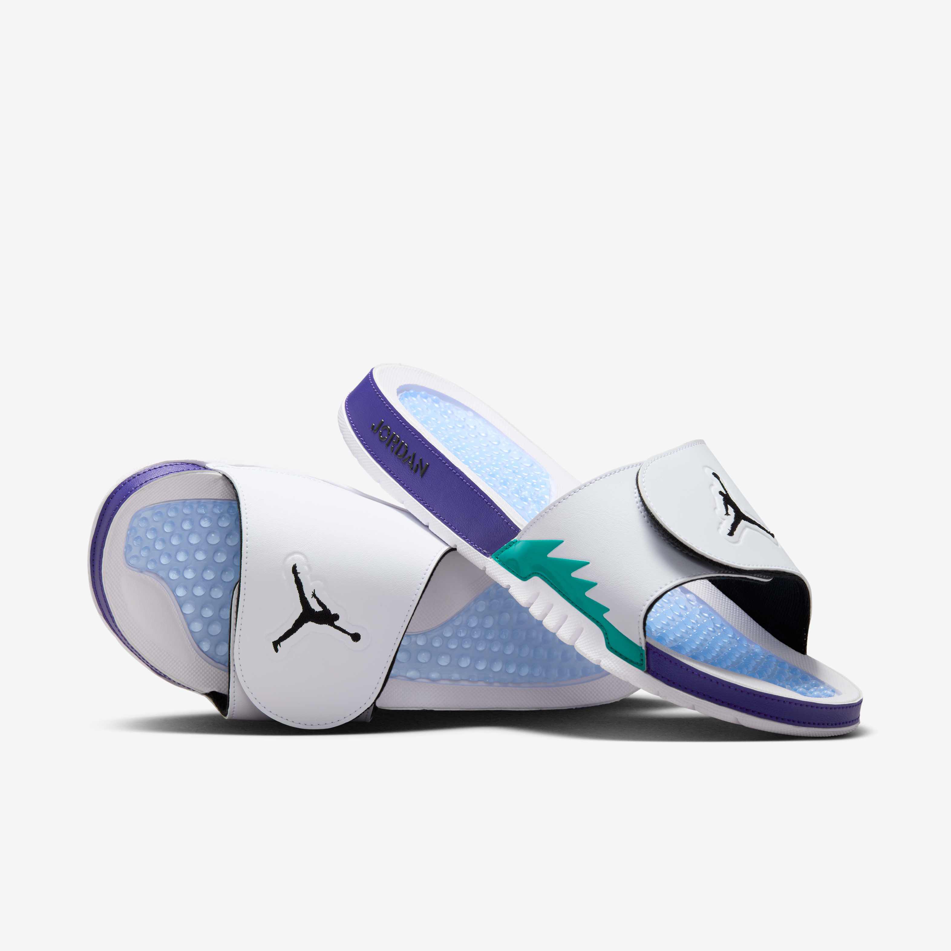 Buy Jordan Hydro 5 Retro Men's Slides - White/New Emerald