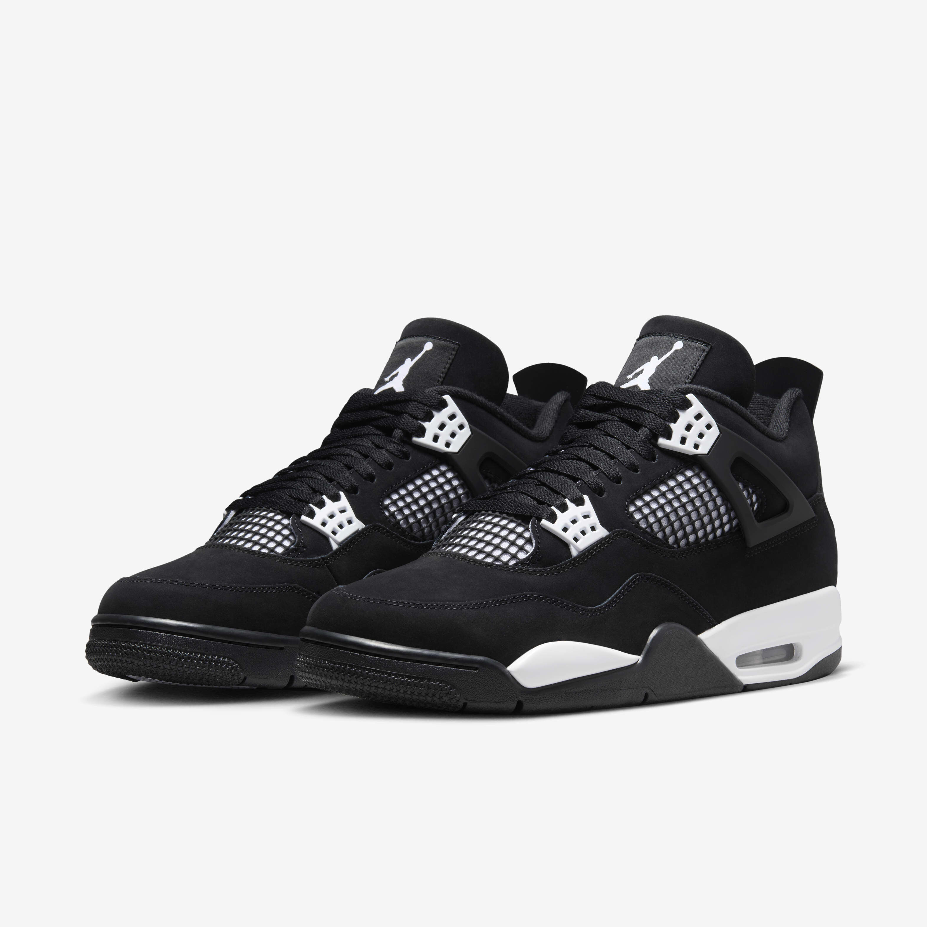 Nike air jordan 4 all black 2025
