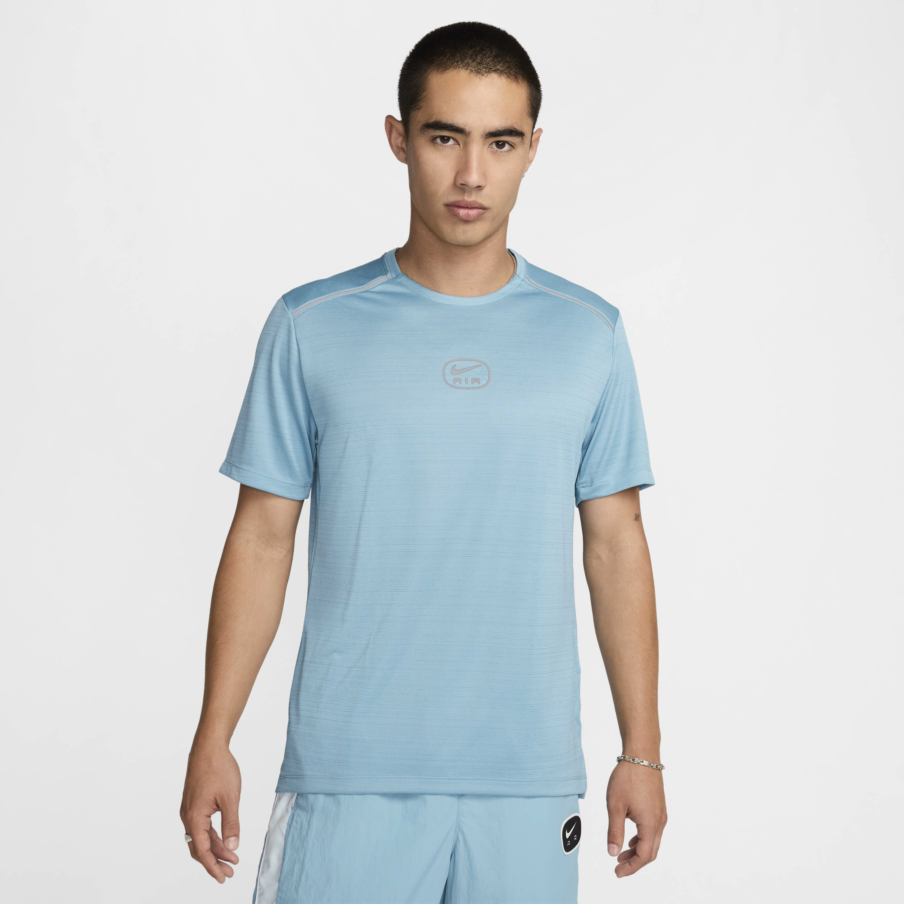 Buy Nike Air Men's T-Shirt - Denim Turquoise | Nike Kuwait