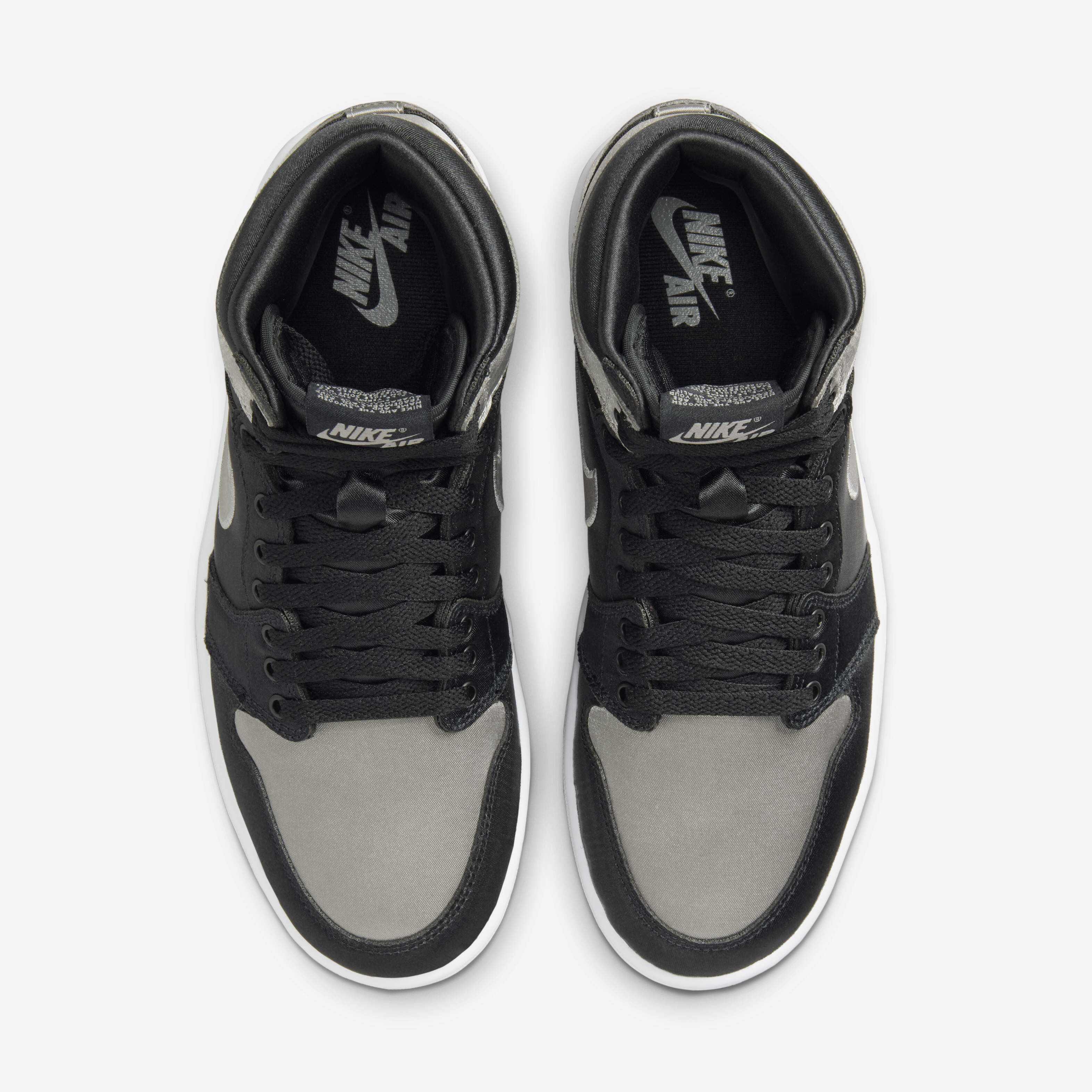Buy Air Jordan High OG 'Satin Bred' Women's Shoes Black/White