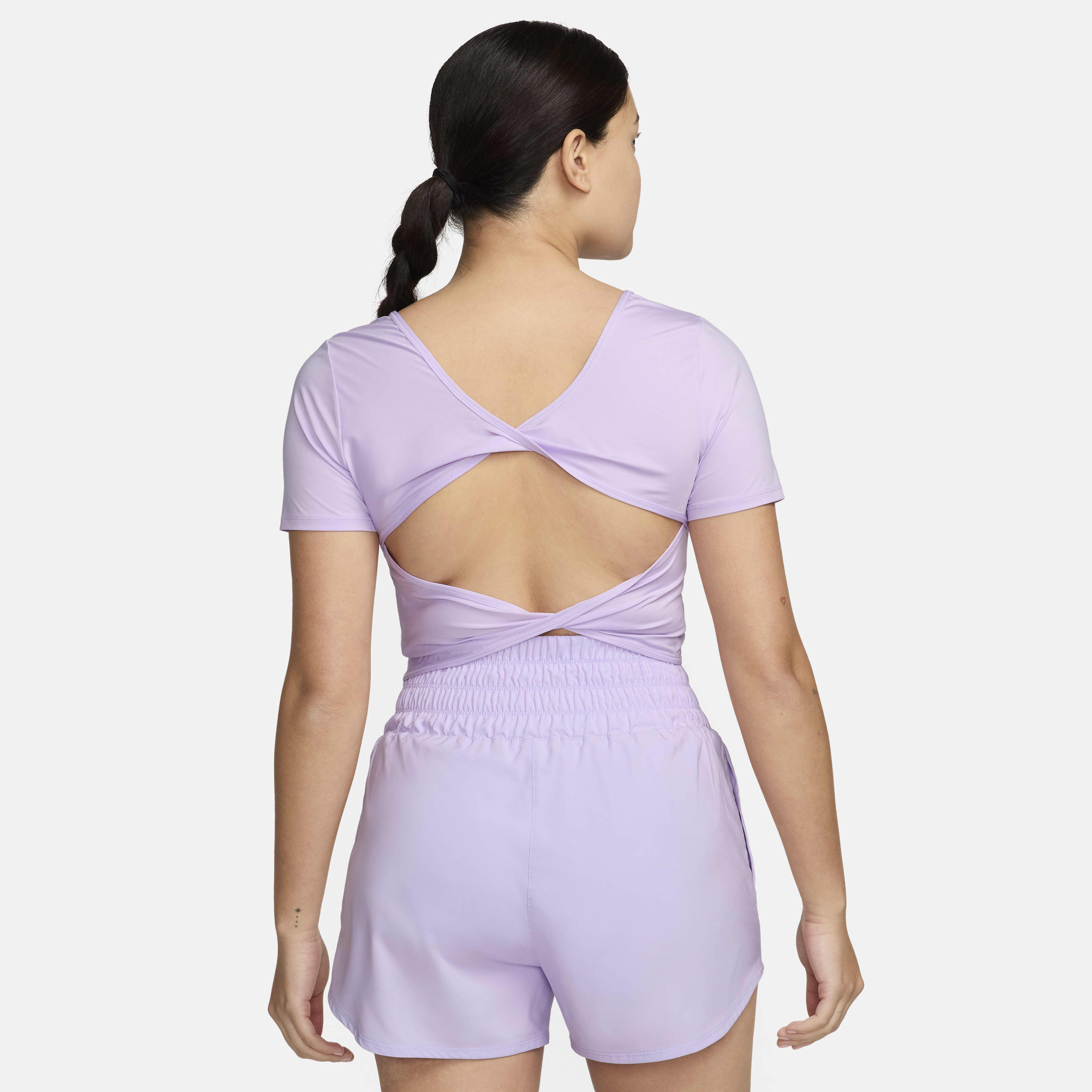 Nike twist crop top top