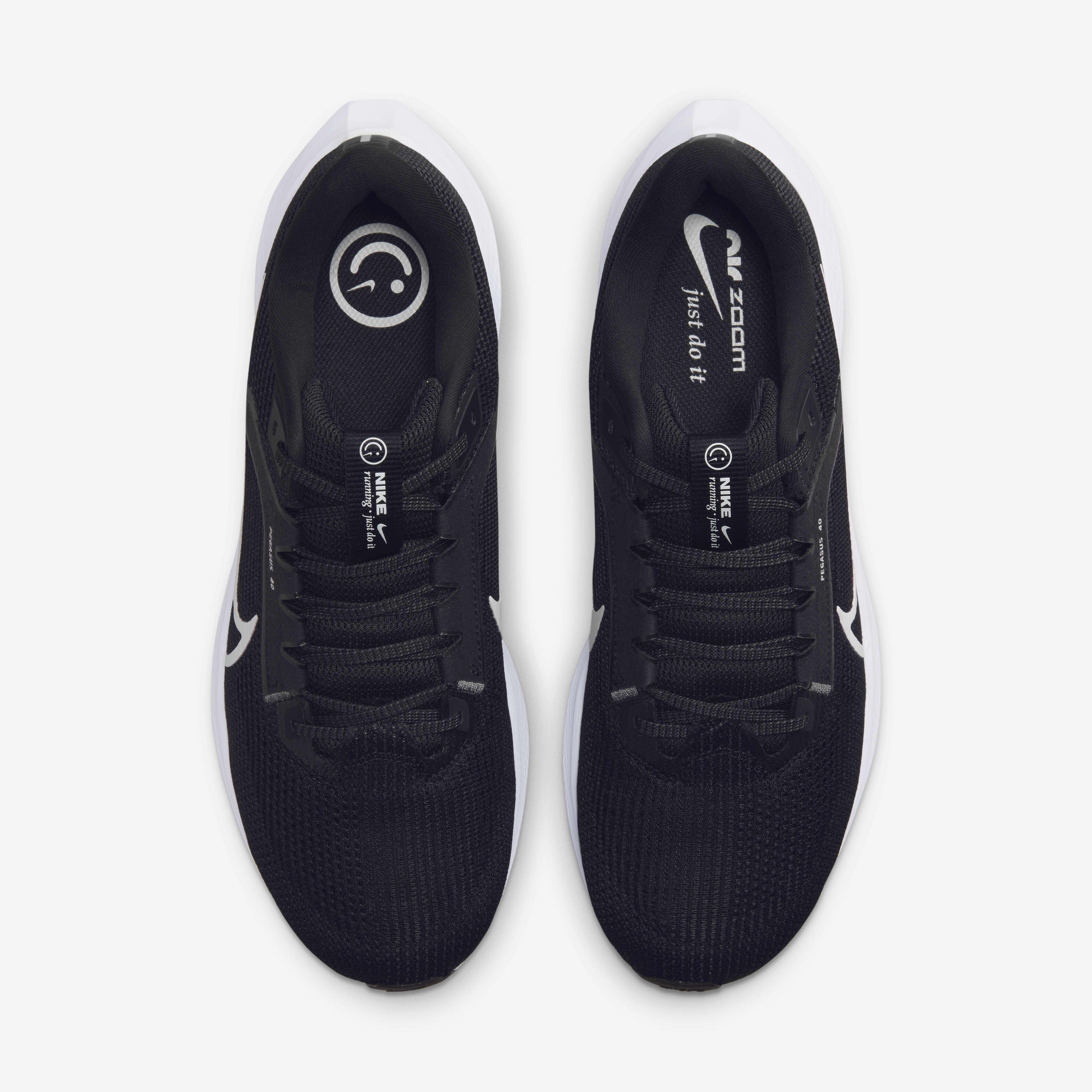 Buy Nike Pegasus 40 Men s Road Running Shoes Black Iron Grey White Nike Kuwait Official