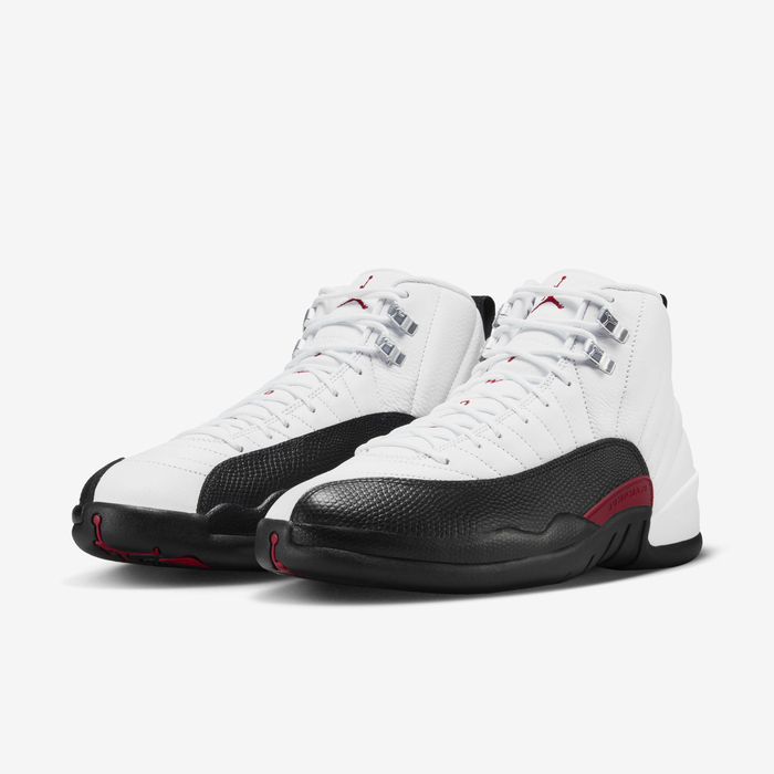 Buy Air Jordan 12 Retro Men's Shoes White/Black/Gym Red Nike