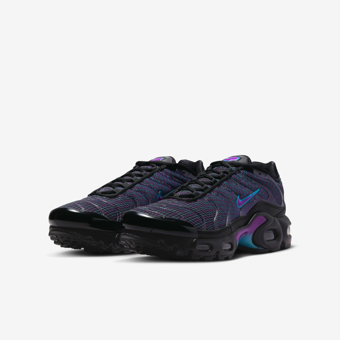 Buy Nike Air Max Plus Older Kids' Shoes Black/Baltic Blue/Vivid