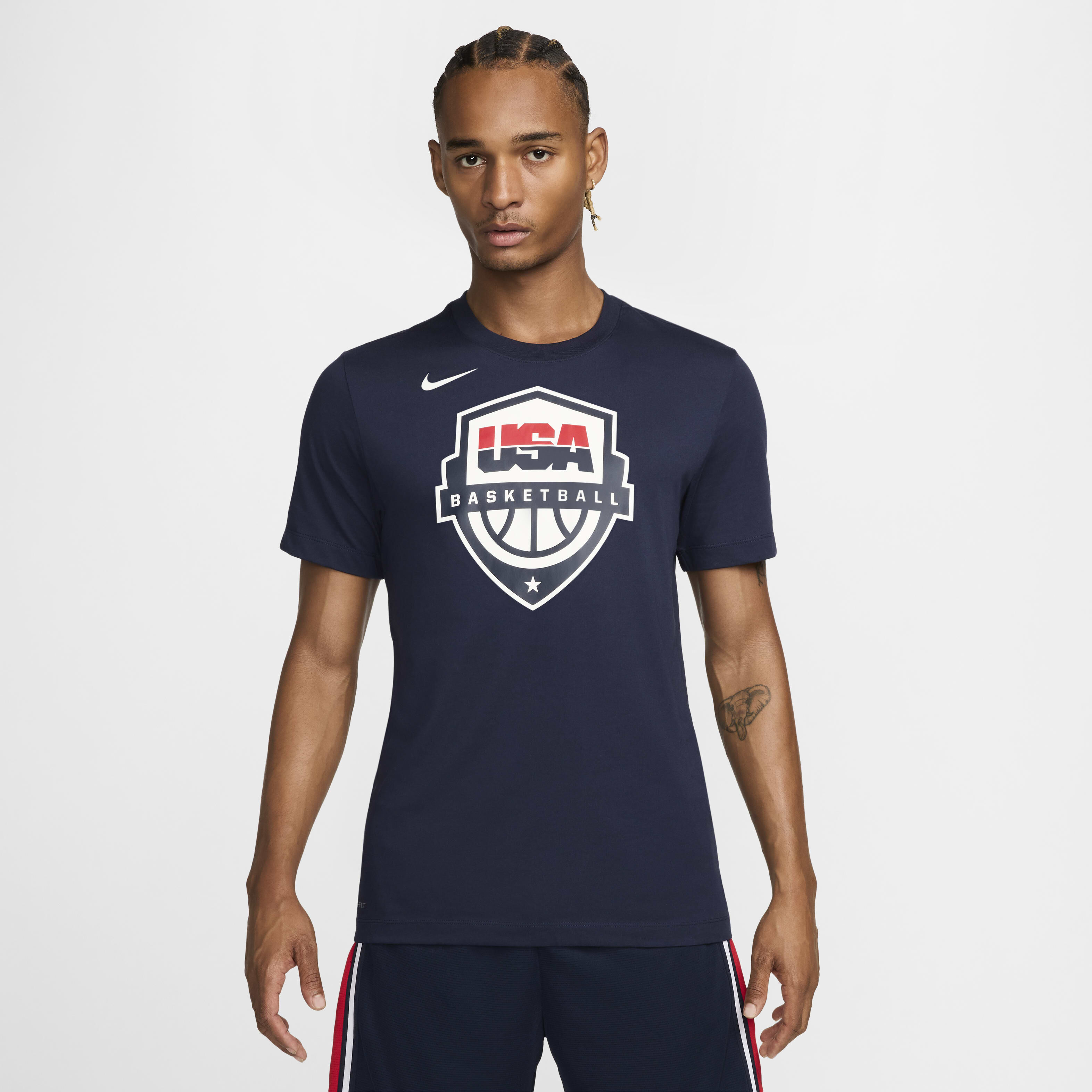 Buy USAB Men s Nike Dri FIT Basketball T shirt Nike Kuwait Official