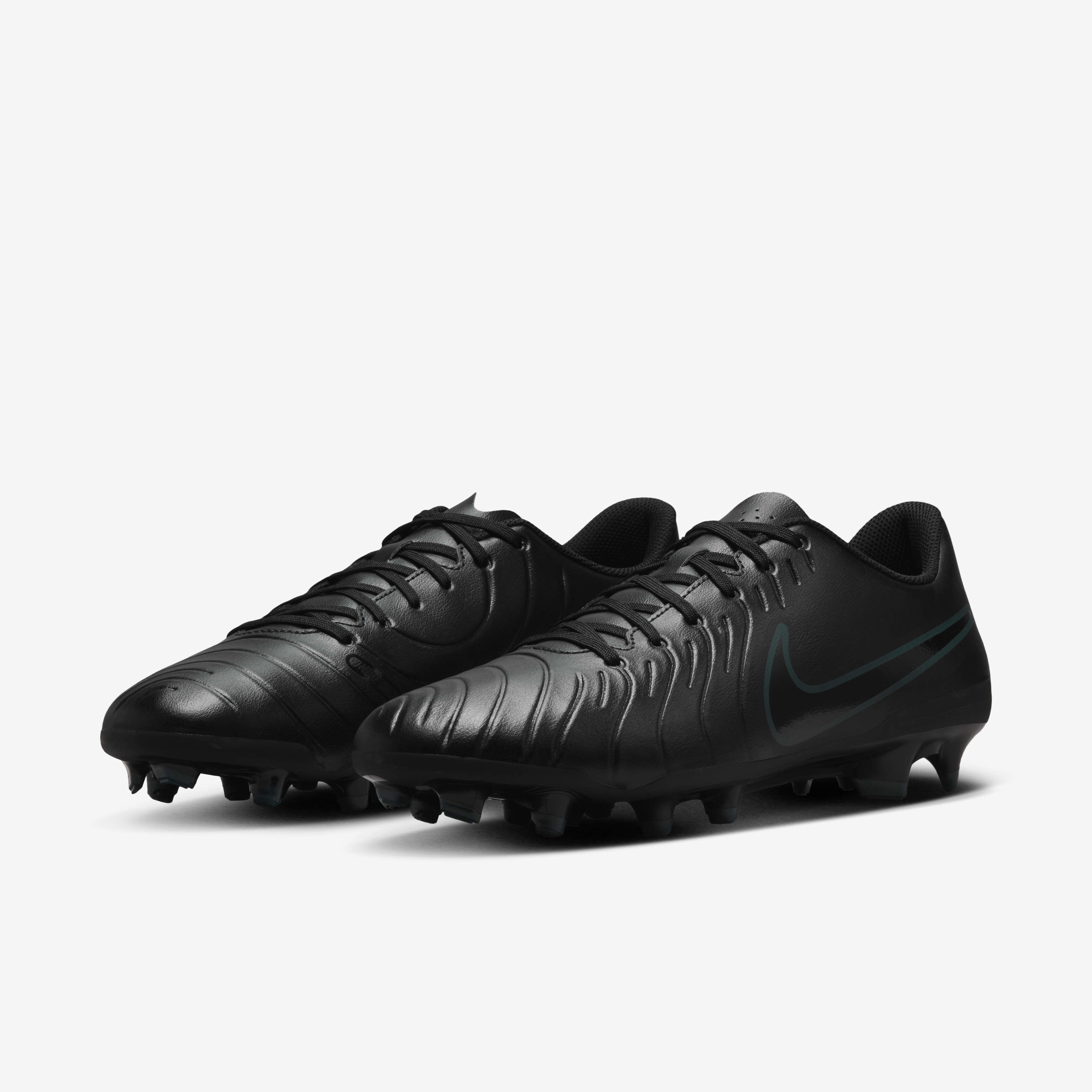 Buy Nike Tiempo Legend 10 Club Multi Ground Low Top Football Boot Black Deep Jungle Black Nike Kuwait Official