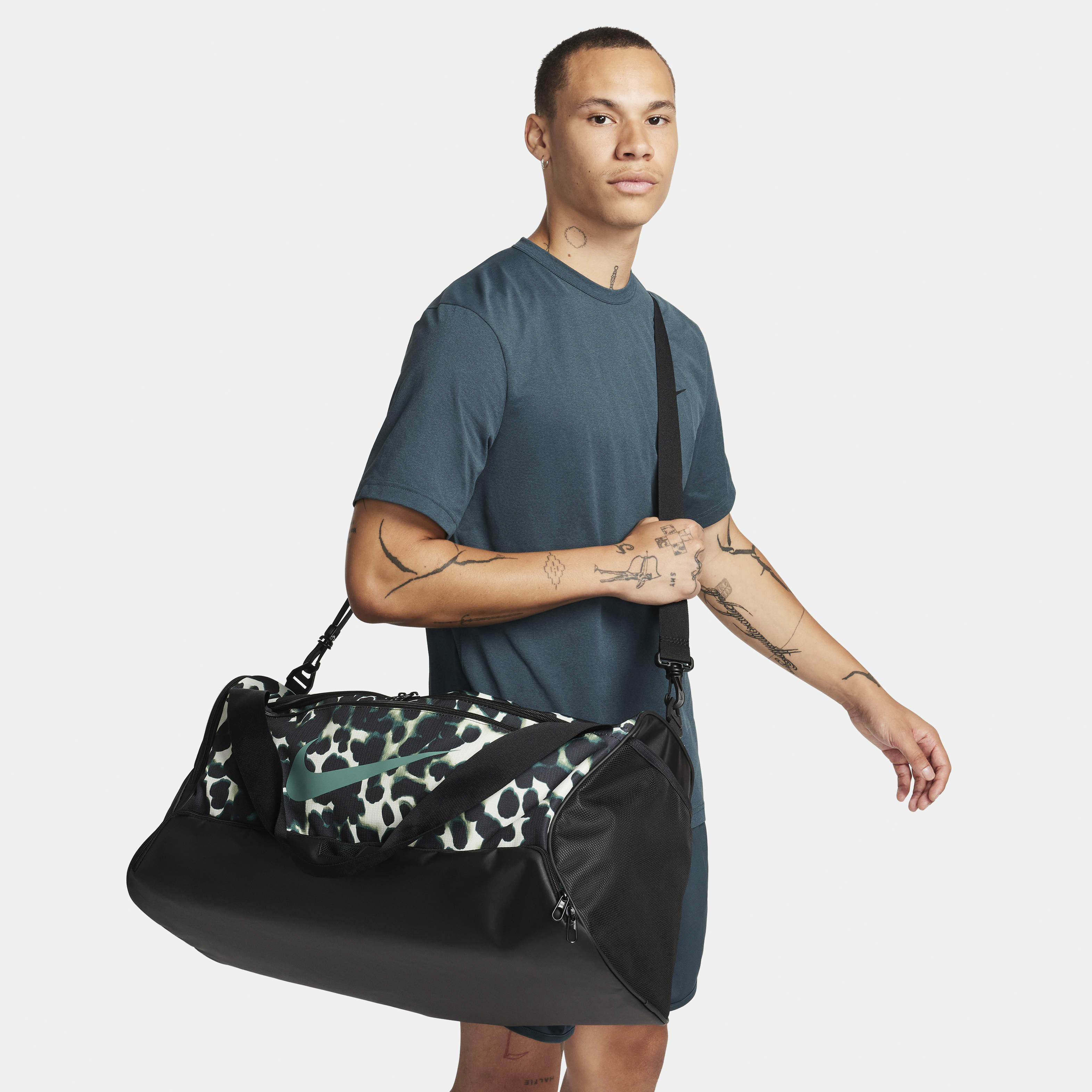 Buy Nike Brasilia Training Duffel Bag (Medium, 60L) - Black