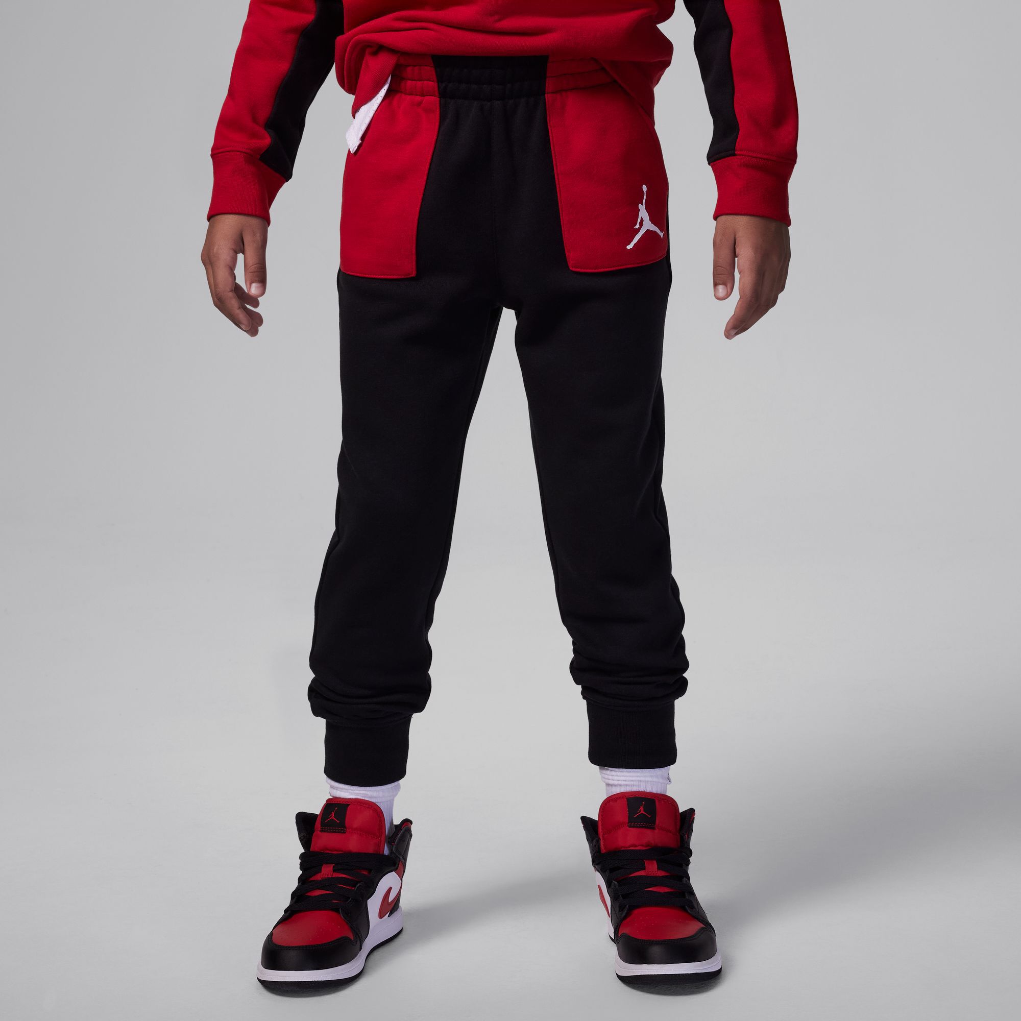 Buy Jordan Retro Little Kids' French Terry Crew Set - Black