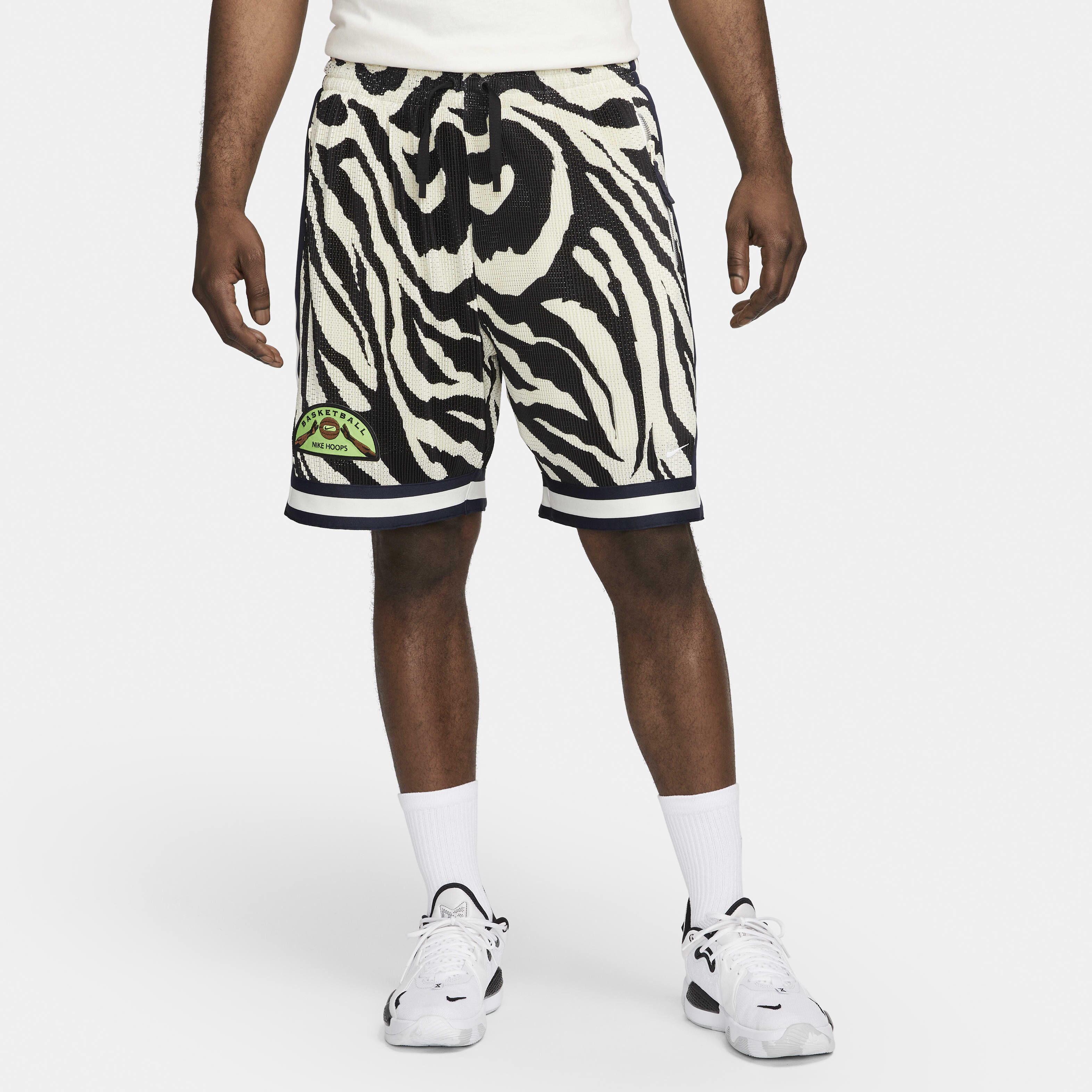 nike men's dri fit printed basketball shorts