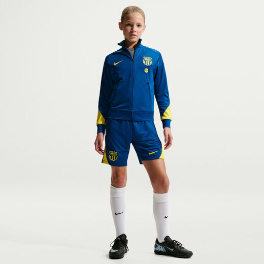 شورتات كرة القدم-نايكي, برشلونة سترايك SE, شورت كرة القدم نايكي دراي-فت منسوج للأطفال الكبار